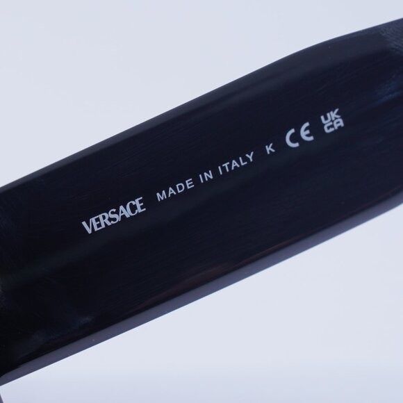Versace Versace VE4496U GB1/87 Sunglasses Black Square Frame Size ONE SIZE - 5 Thumbnail