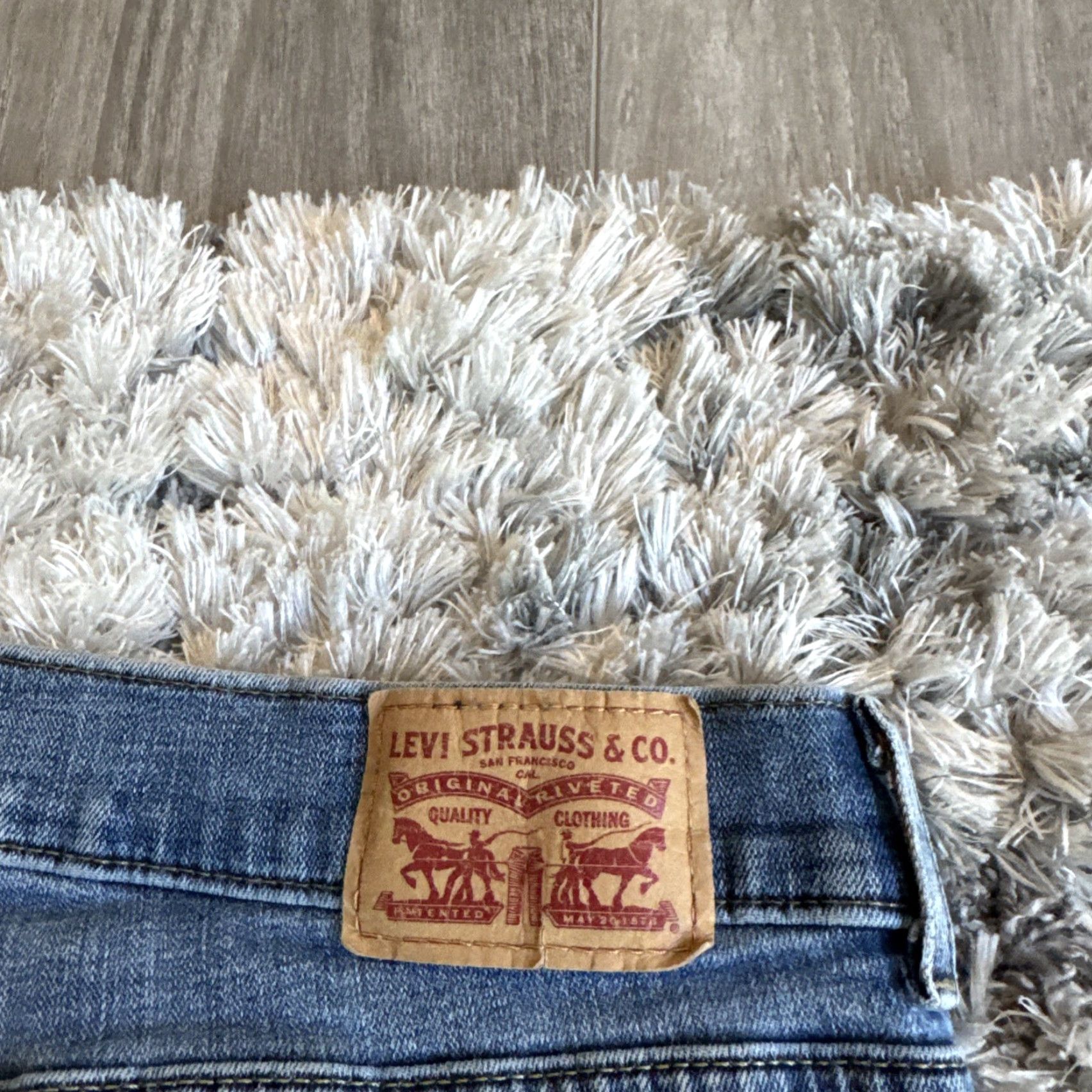 Levi's VINTAGE Levi's Jeans Bootcut Womens 16M 33x32 Blue Denim Retro 00’s Y2K Classic Regular Size 16 Womens Size 38" / US 16 / IT 52 - 4 Thumbnail