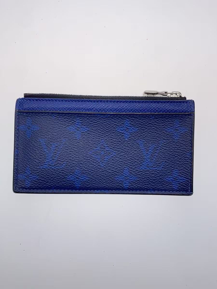 Louis Vuitton Louis Vuitton Taigarama Coin Card Holder Navy Blue Size ONE SIZE - 2 Thumbnail