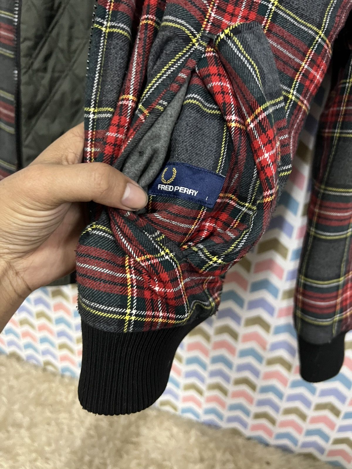 Fred Perry ❌SOLD❌FRED PERRY REVERSIBLE JACKET Size US L / EU 52-54 / 3 - 5 Thumbnail