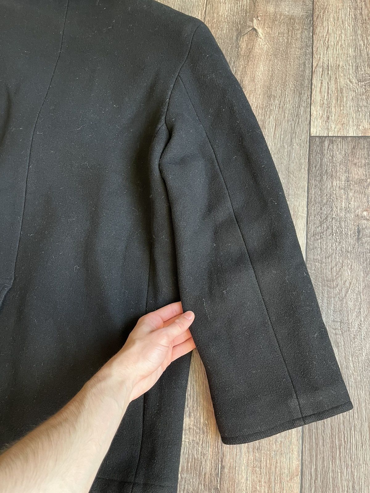 Vintage Vintage US Navy Military Double Breasted Wool Deck Jacket Size US L / EU 52-54 / 3 - 9 Thumbnail