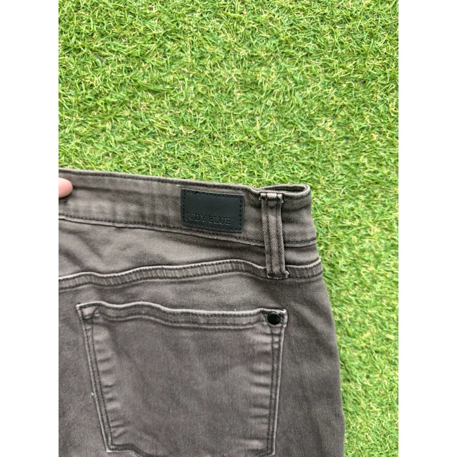 Vintage Judy Blue Jeans Womens 11/30 Brown Straight JB82531C Denim 5-Pocket Design Regular Rise High Inseam 30 in Cotton Stretch Pocket Brown Jeans Womens Size 30" / US 8 / IT 44 - 7 Thumbnail