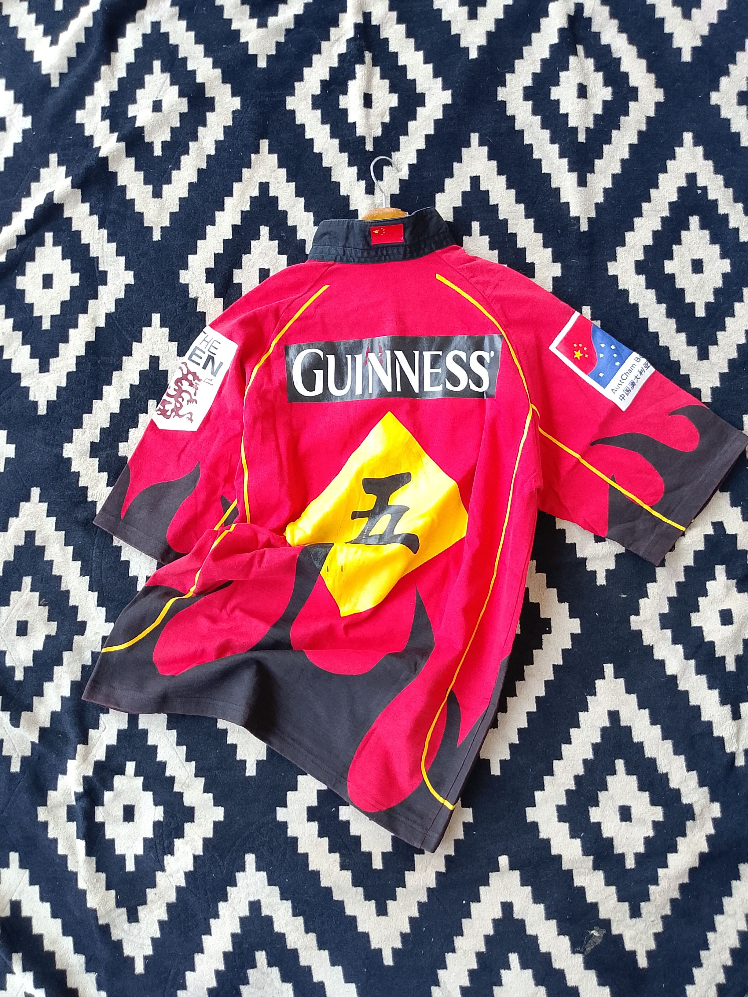 Other Vintage 2006 Beijing Devils Rugby Club Vermilion Jersey Size US L / EU 52-54 / 3 - 1 Thumbnail