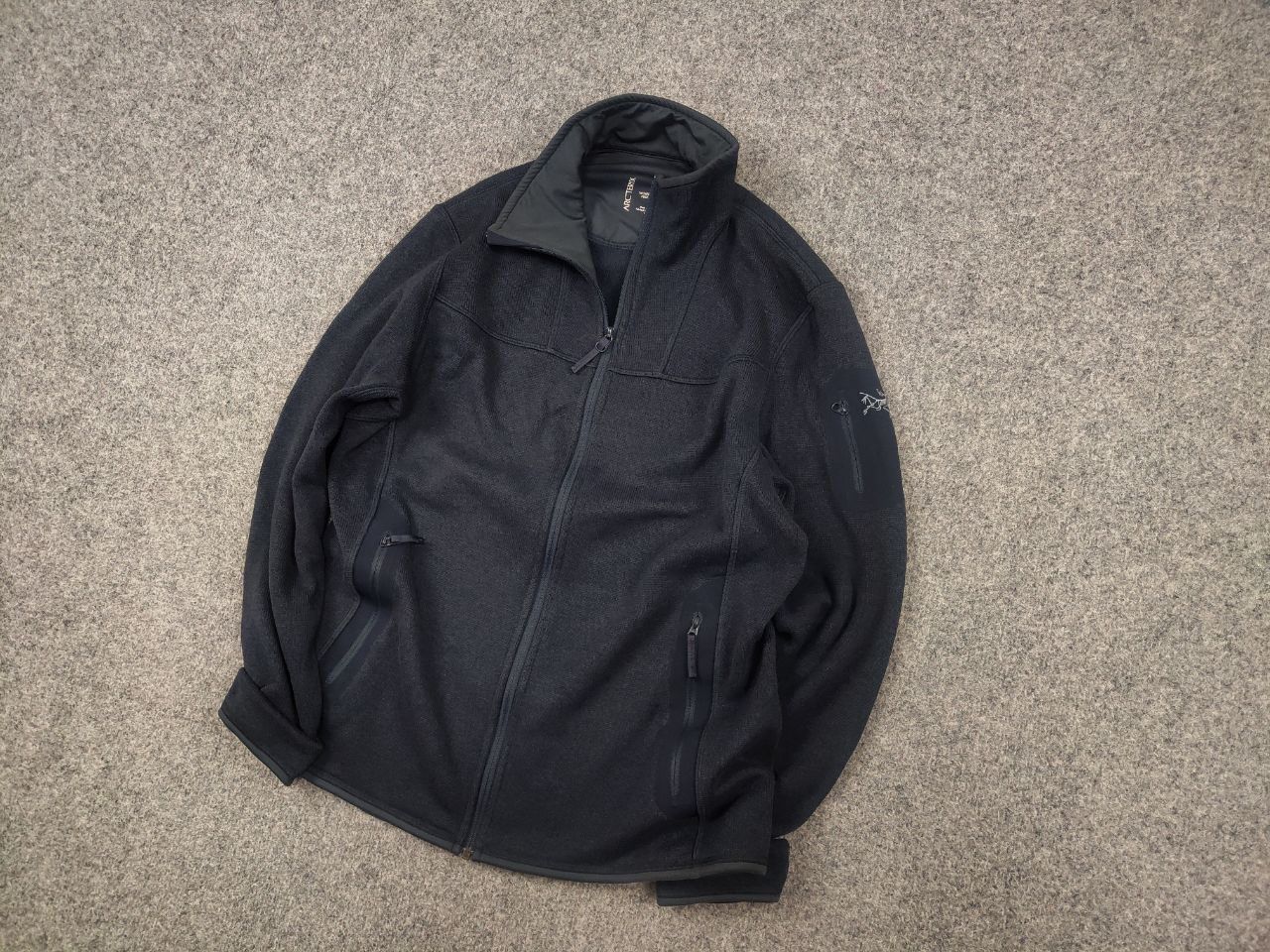 Arc'teryx Arc'teryx Covert Fleece Blue Zip Pullover cardign jacket Size L / US 10 / IT 46 - 3 Thumbnail