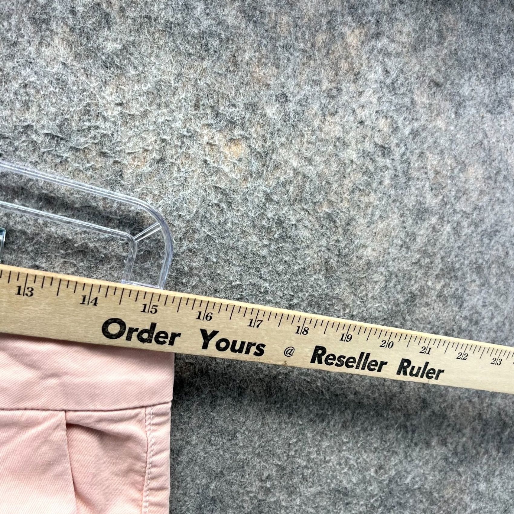 Sundry VINTAGE Sundry Pants Womens 27 Pink Chino Flat Front High Rise Cotton Preppy Regular Straight Menacing No Size 27" / US 4 / IT 40 - 7 Thumbnail