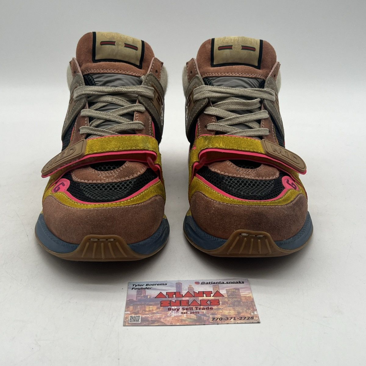 Gucci Gucci ultrapace mid yellow multi Size US 7.5 / EU 40-41 - 2 Thumbnail