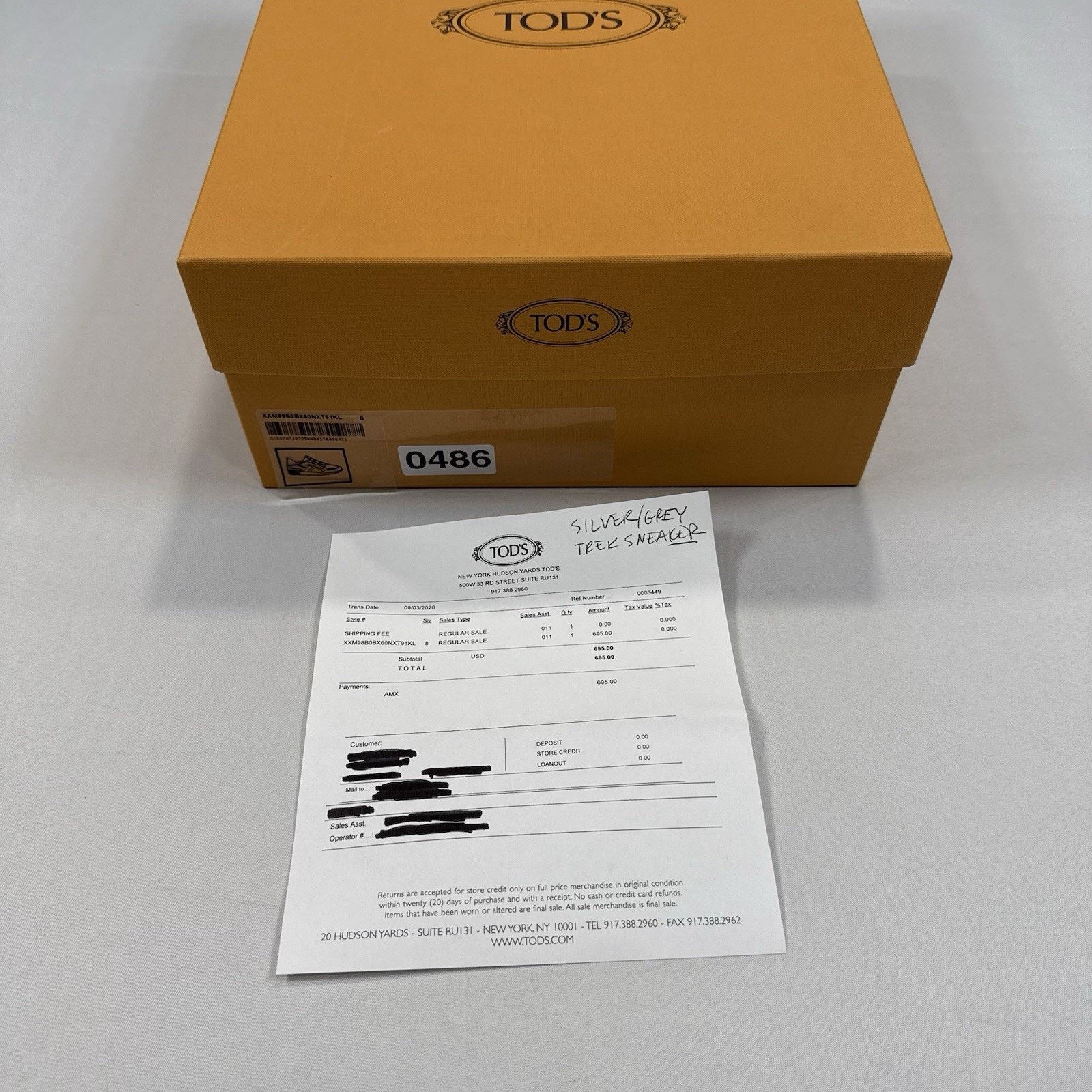 Tod's Tod’s Sneaker Size 8UK/9.5US Brand New In Box MSRP $695 Size US 9.5 / EU 42-43 - 8 Thumbnail