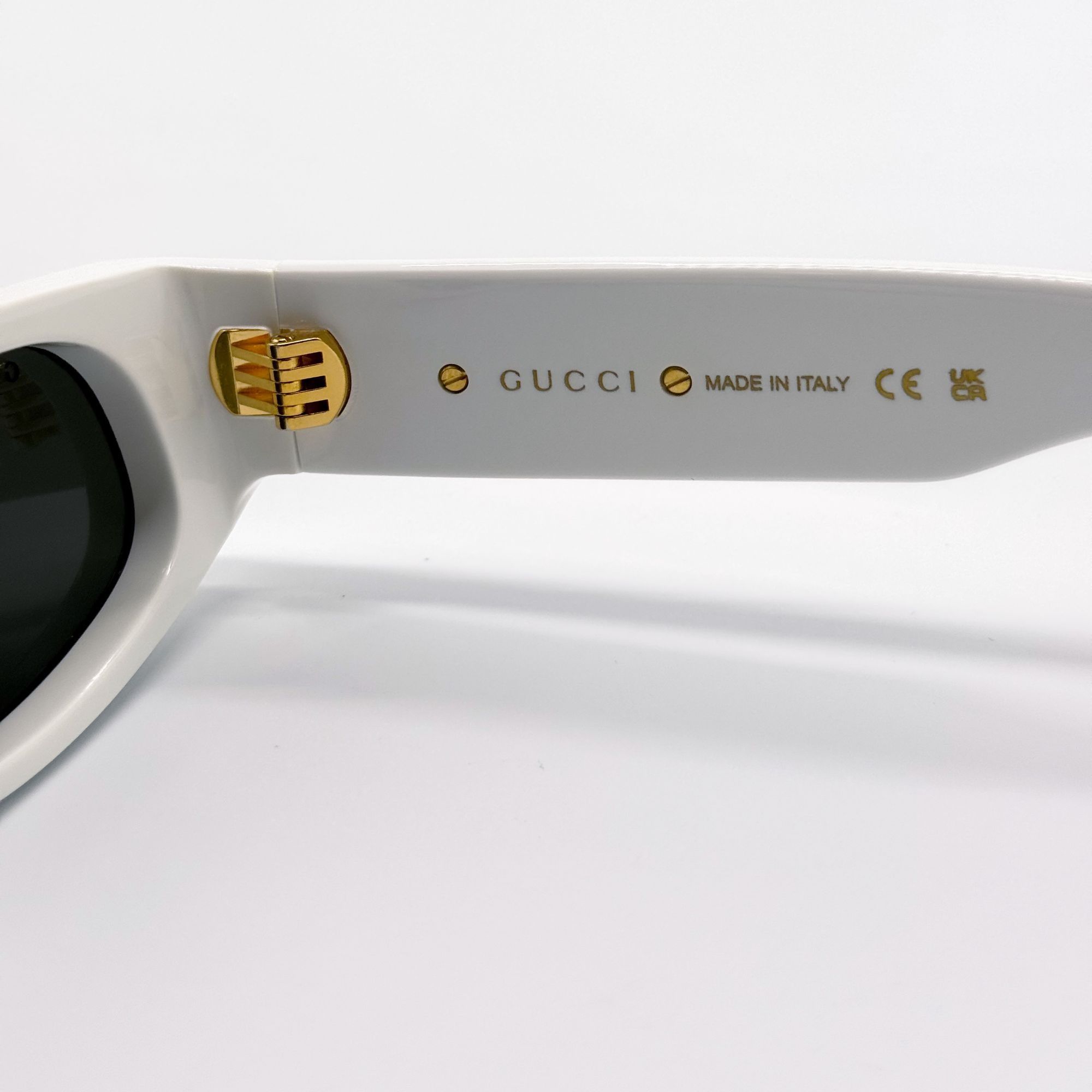 Gucci NEW GUCCI SUNGLASSES GG1771S 002 SQUARE WHITE WOMEN EYEWEAR Size ONE SIZE - 10 Thumbnail