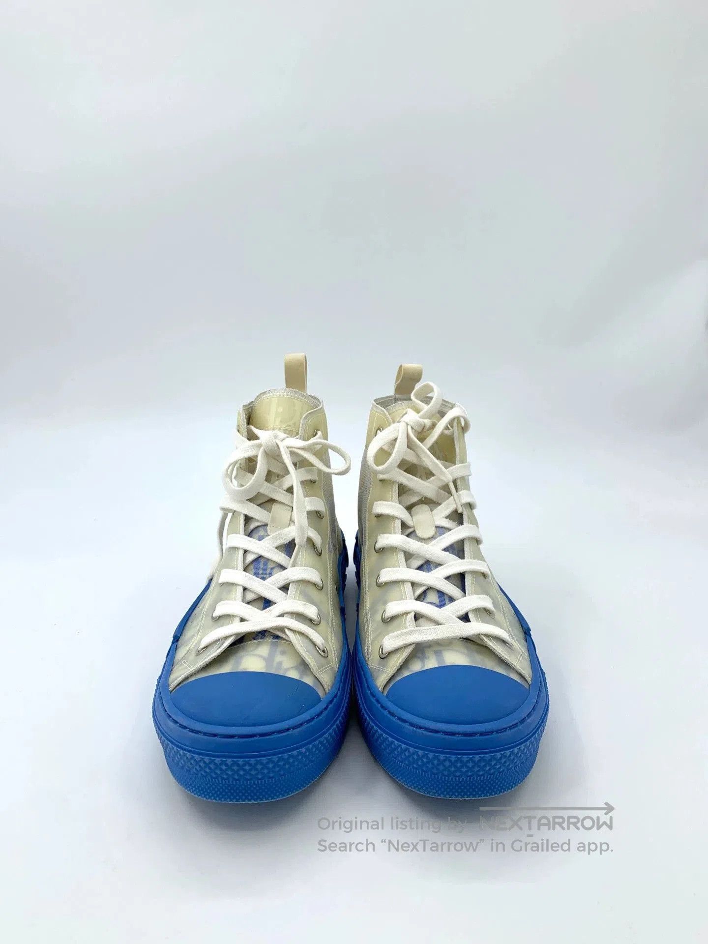 Dior Dior Logo Print Colorblock High-Top Sneakers. Size US 9.5 / EU 42-43 - 3 Thumbnail