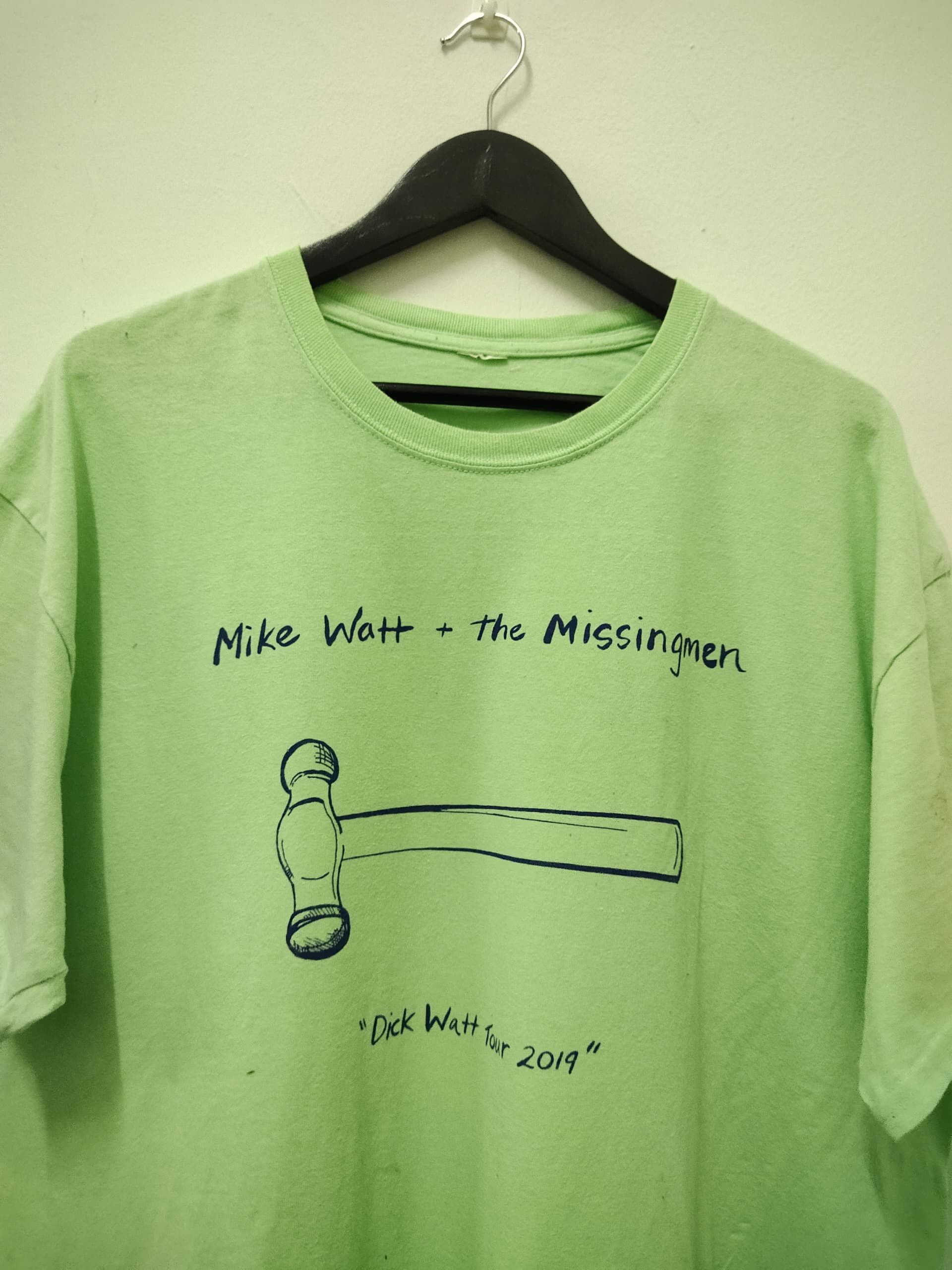 Band Tees × Vintage Mike Watt and the Missingmen Rock Band tour t shirt Size US XL / EU 56 / 4 - 4 Thumbnail