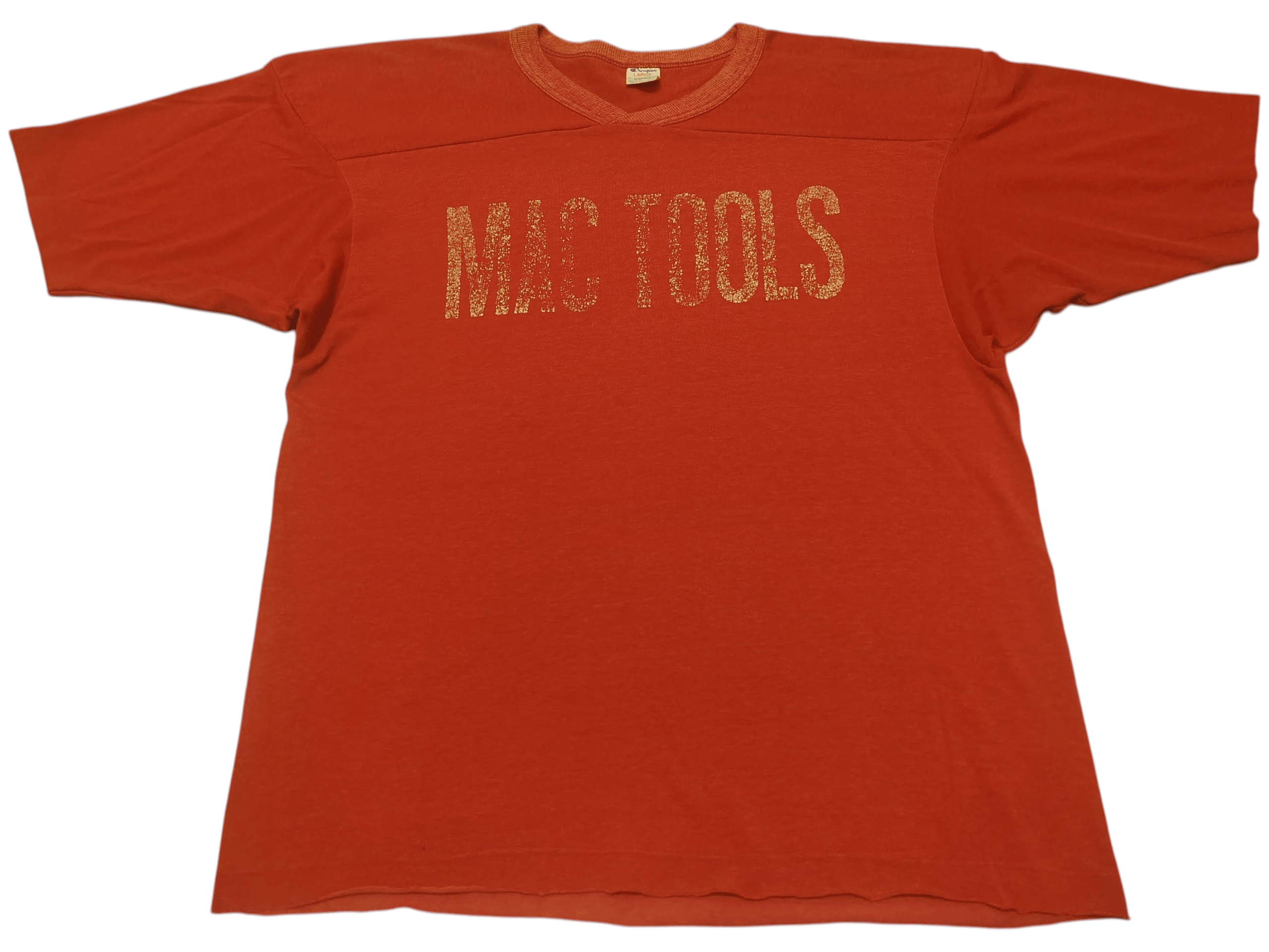Vintage 80's CHAMPION Mac Tools Distressed tee Size US M / EU 48-50 / 2 - 1 Thumbnail