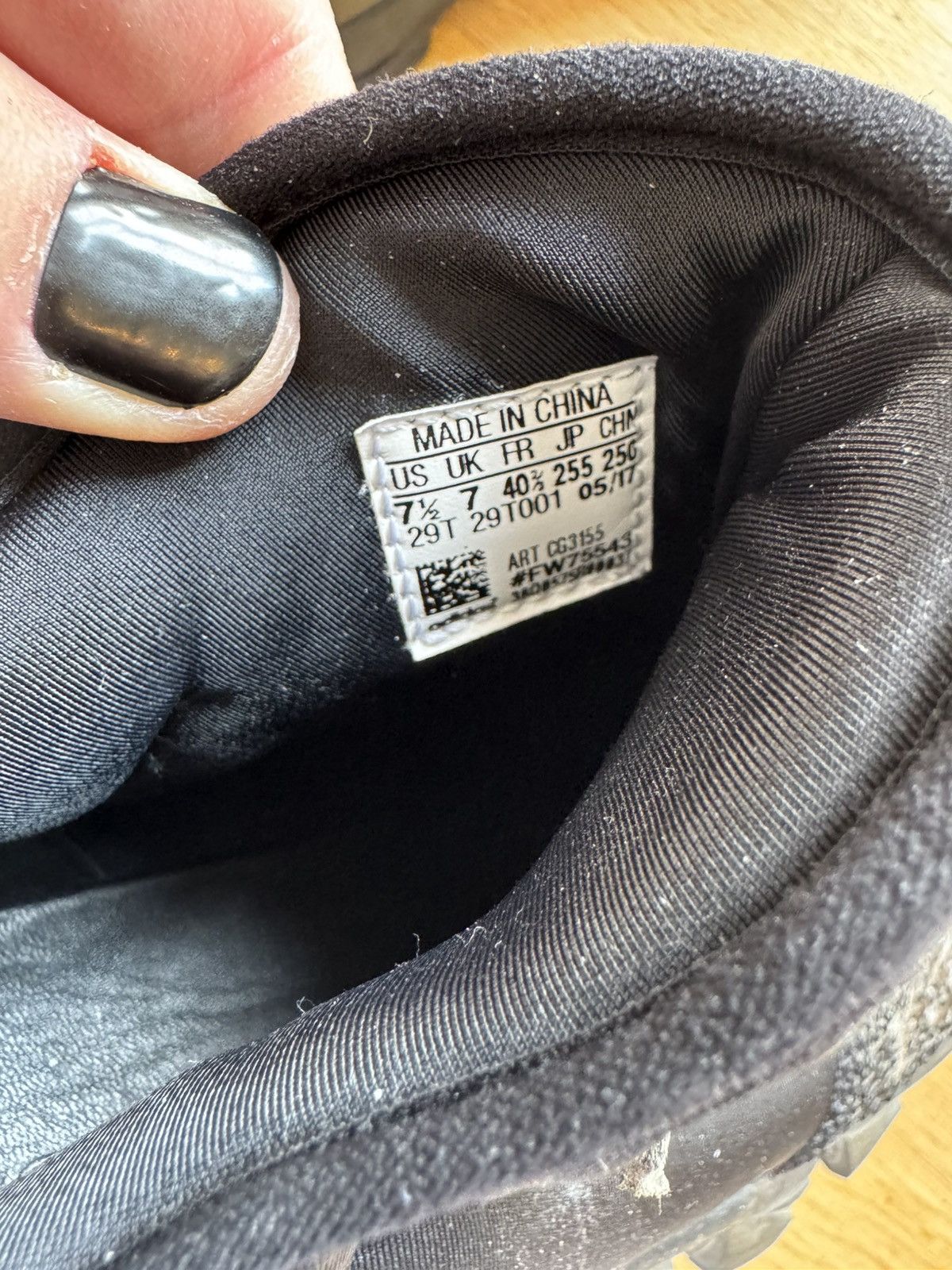 Y-3 Y-3 high top sneaker with velcro strap - US 7,5 Size US 7.5 / EU 40-41 - 4 Thumbnail