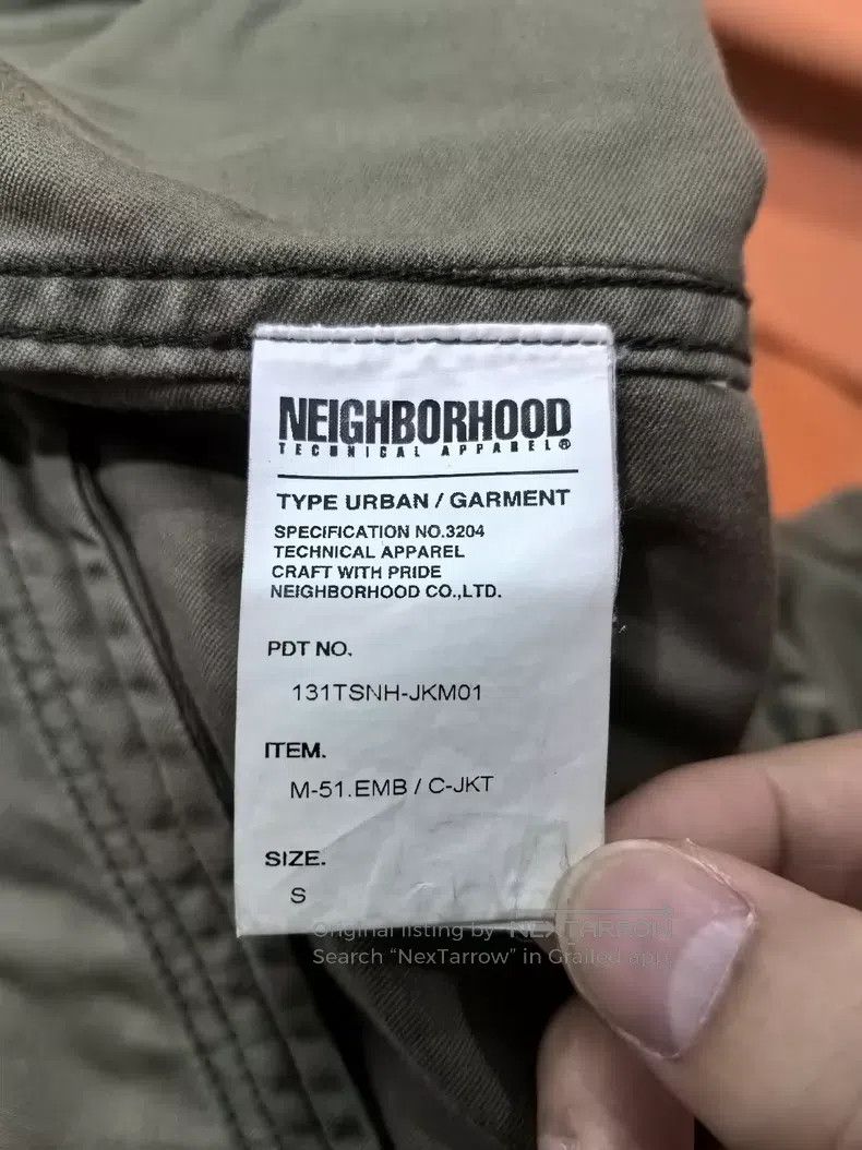 Neighborhood Neighborhood Embroidered Long Windbreaker Jacket Size US S / EU 44-46 / 1 - 5 Thumbnail