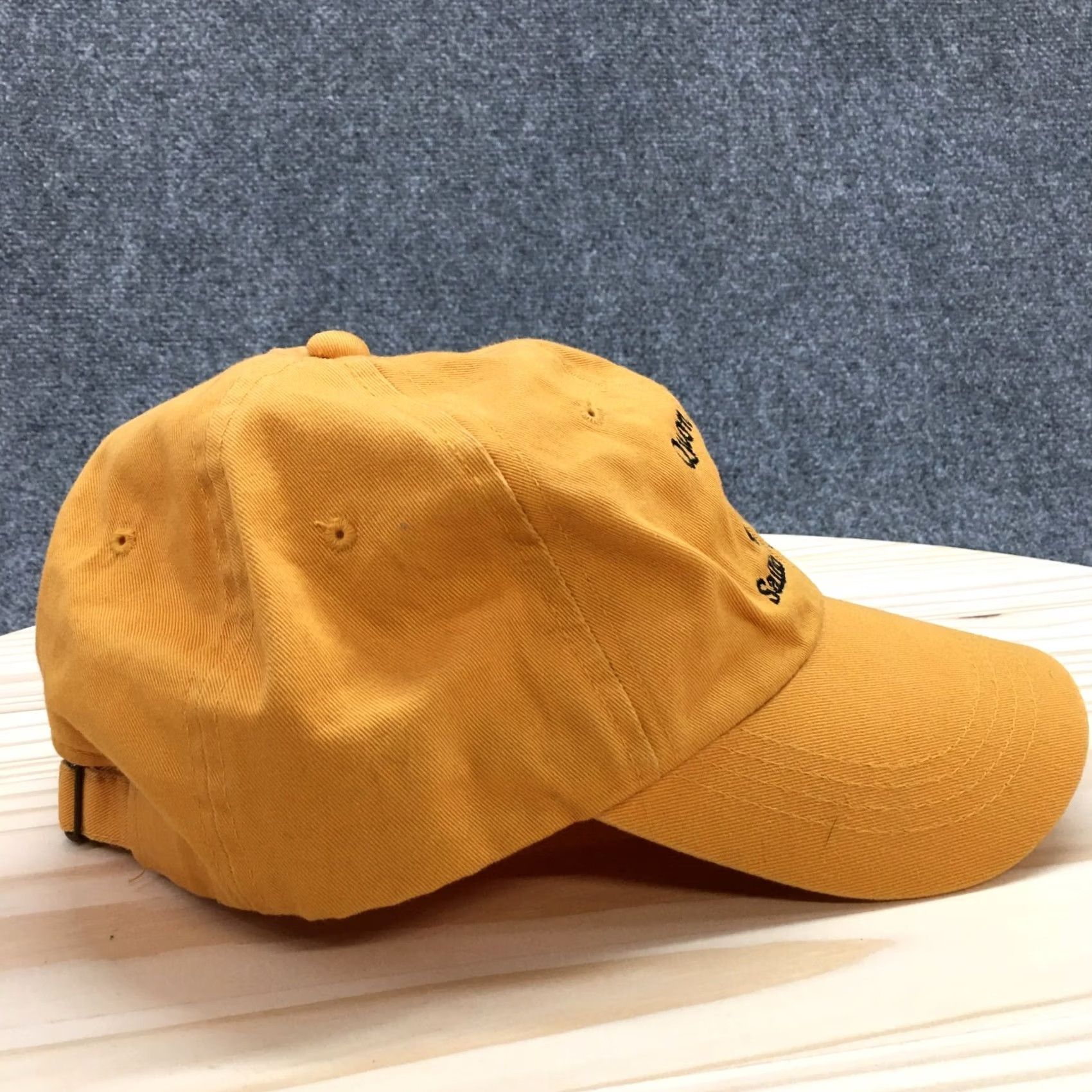 Logo 7 Baseball Cap Quon Bruce Sailing Team Gold OS Adjustable Embroidered Logo Mens Size ONE SIZE - 5 Thumbnail