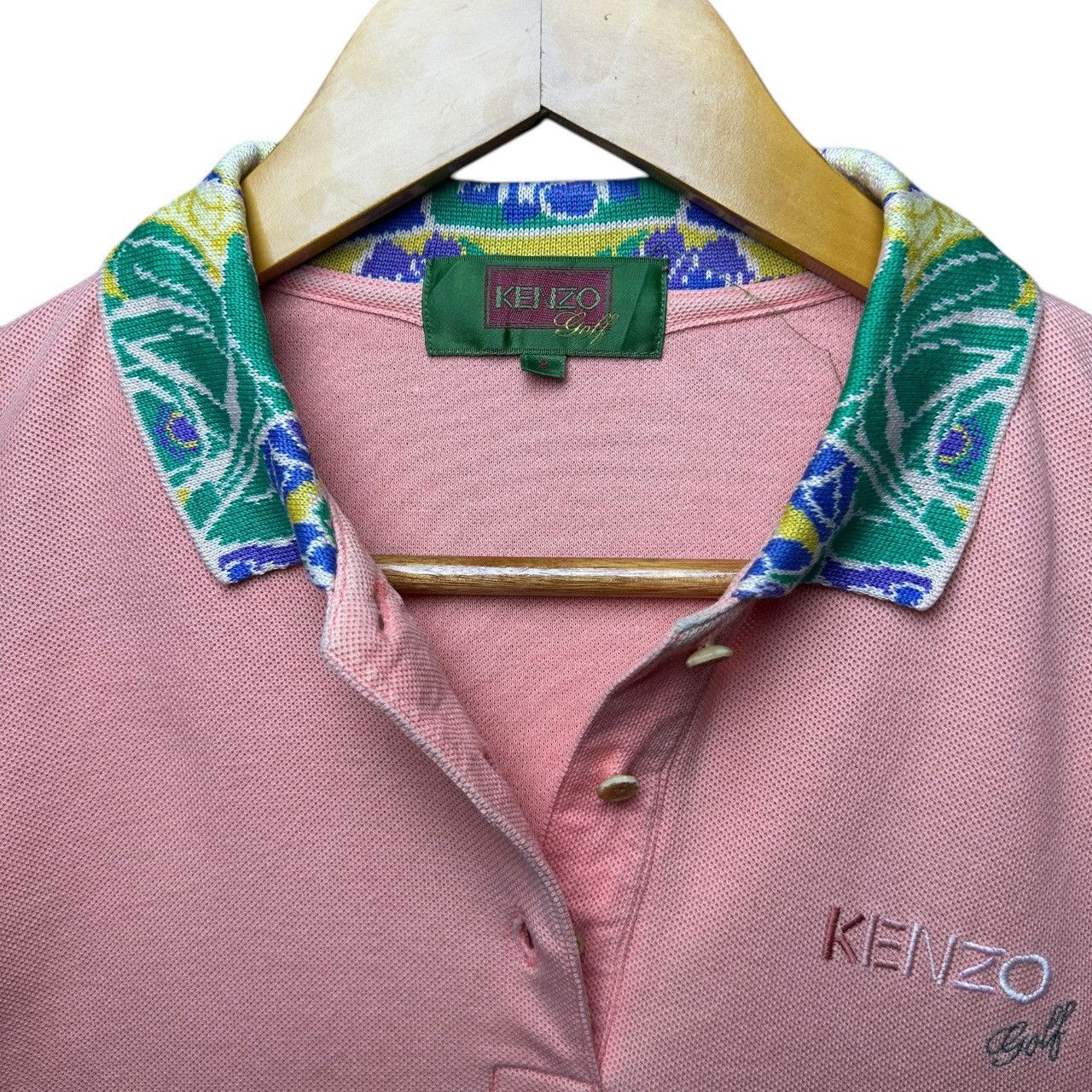 Kenzo × Vintage Vintage Kenzo Golf Polo Shirt Size US M / EU 48-50 / 2 - 5 Thumbnail
