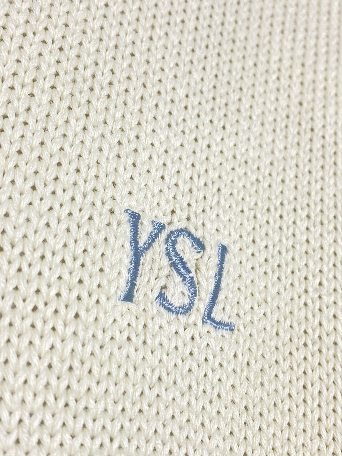 Yves Saint Laurent Vintage YSL Yves Saint Laurent Knit Sweater Size US L / EU 52-54 / 3 - 10 Thumbnail