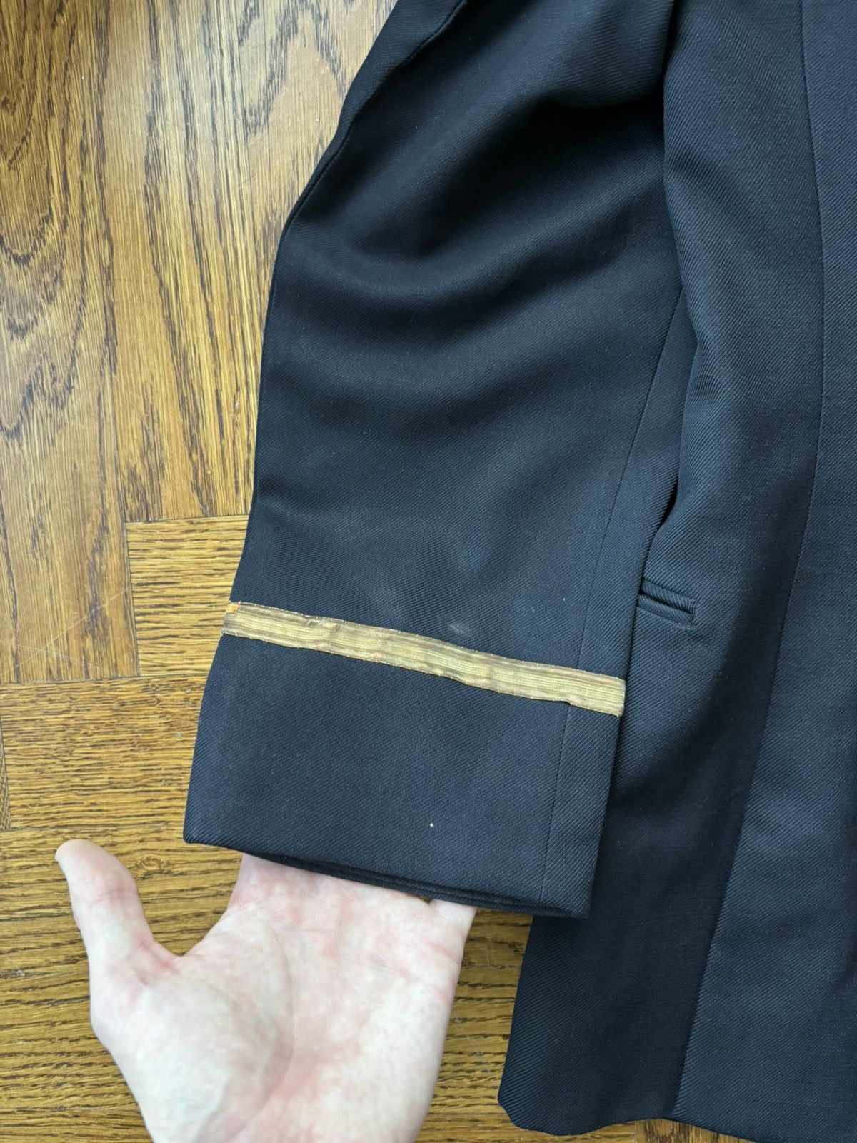 Vintage 1950s RCN Uniform Vintage Canadian Navy Coat Korean War USN Size 38S - 9 Thumbnail