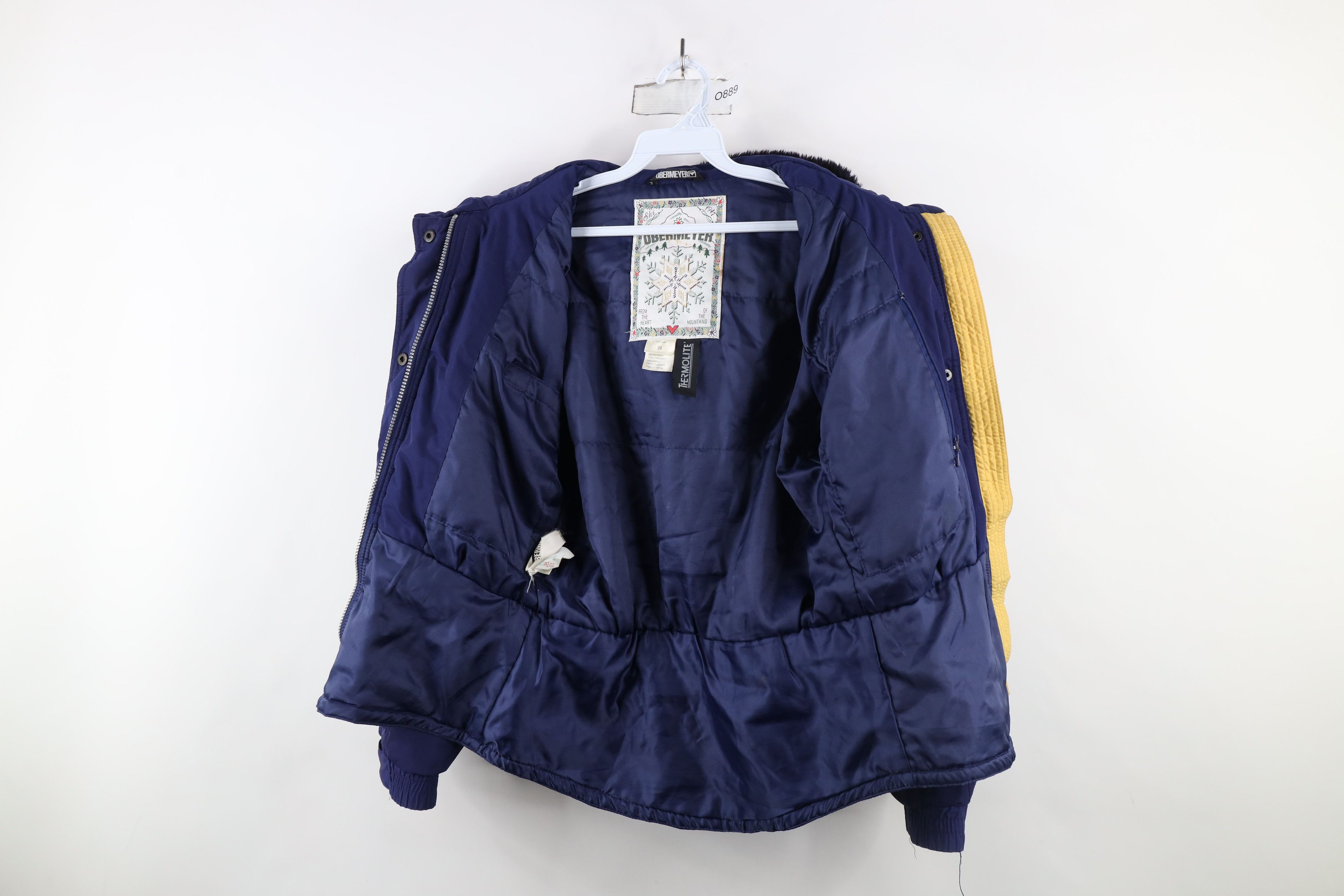 Vintage Vintage 90s Streetwear Flower Hooded Skiing Puffer Jacket Size M / US 6-8 / IT 42-44 - 10 Thumbnail