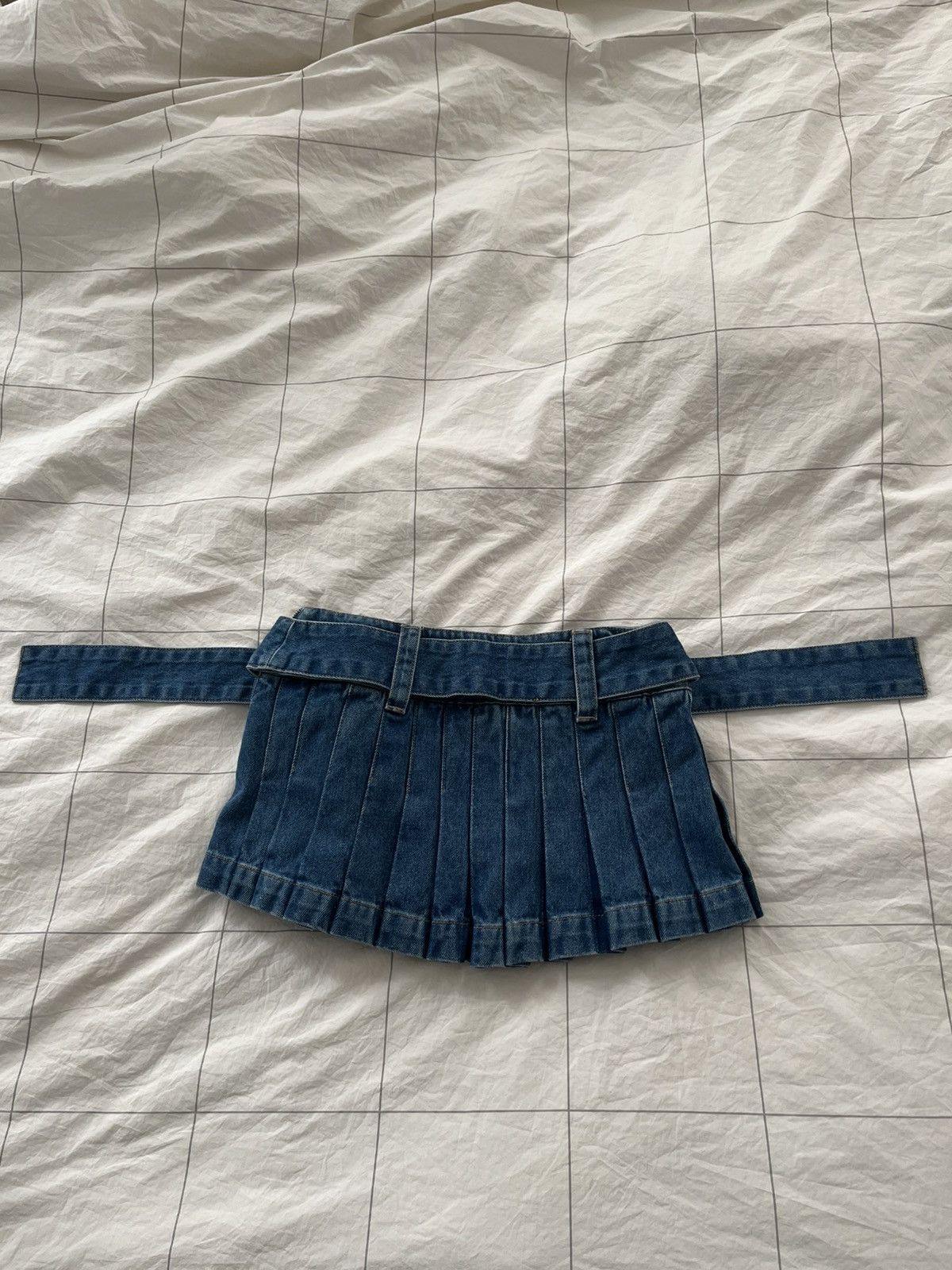 Dion Lee dion lee pleated denim miniskirt Size 26" / US 2 / IT 38 - 7 Thumbnail