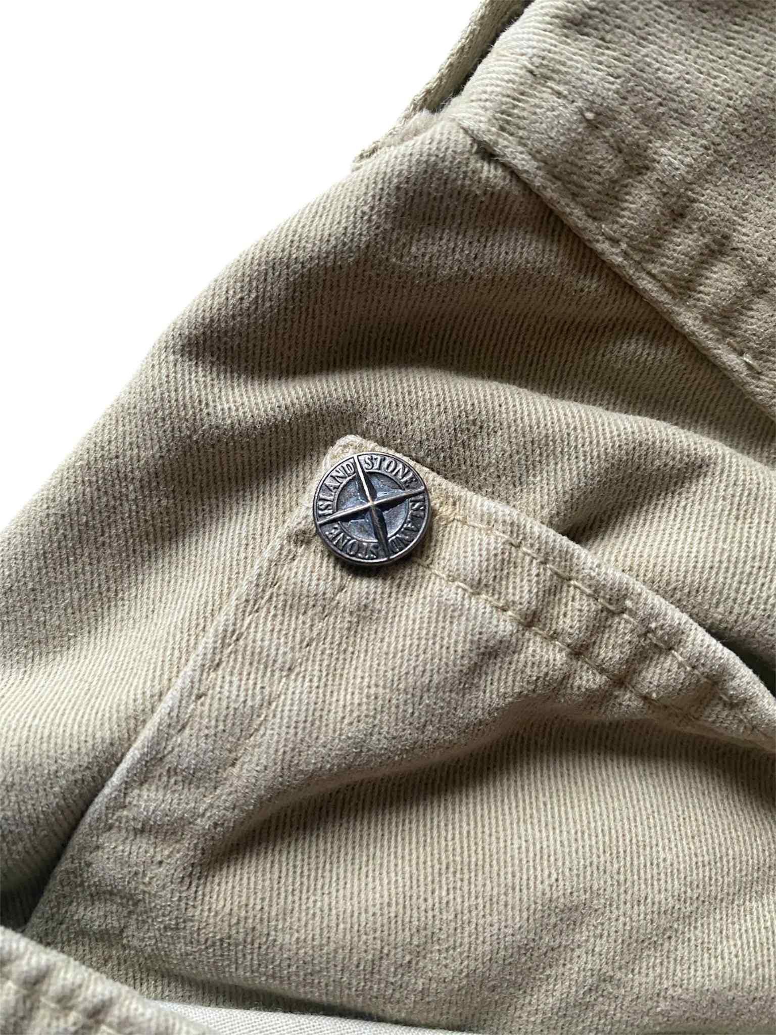 Stone Island RARE Vintage Stone Island Marina 1994 Beige Clean Pants Size US 32 / EU 48 - 6 Thumbnail