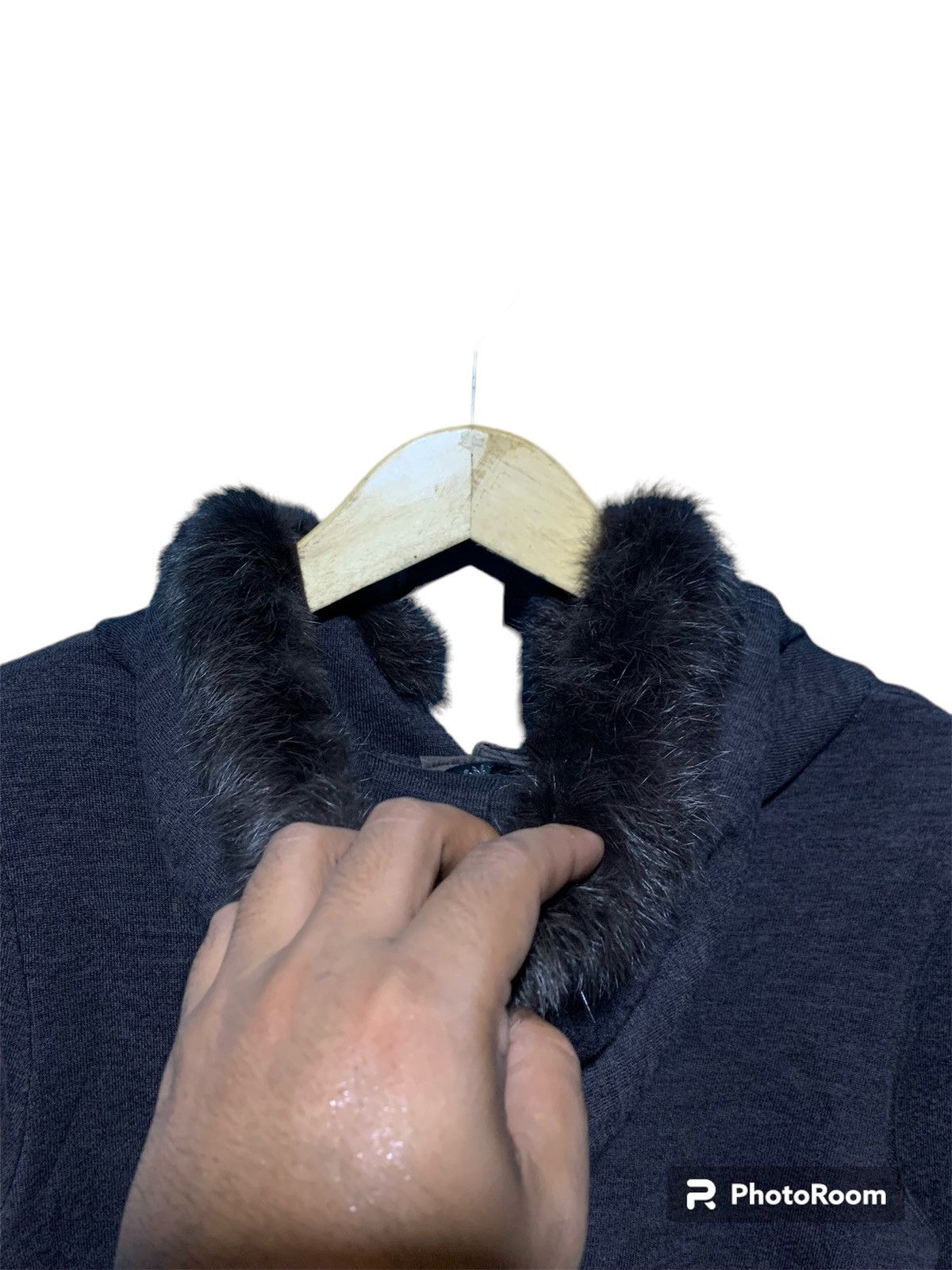 If Six Was Nine × Japanese Brand × Le Grande Bleu (L.G.B.) Pride Glide fur hoodie button ifsixwasnine LgB style Size US S / EU 44-46 / 1 - 8 Thumbnail