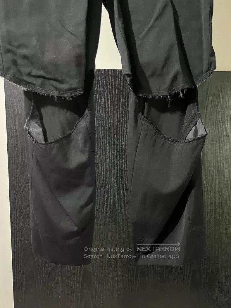 Comme des Garcons Comme Des Garcons size M CDG distressed trousers Size US 27 - 2 Thumbnail