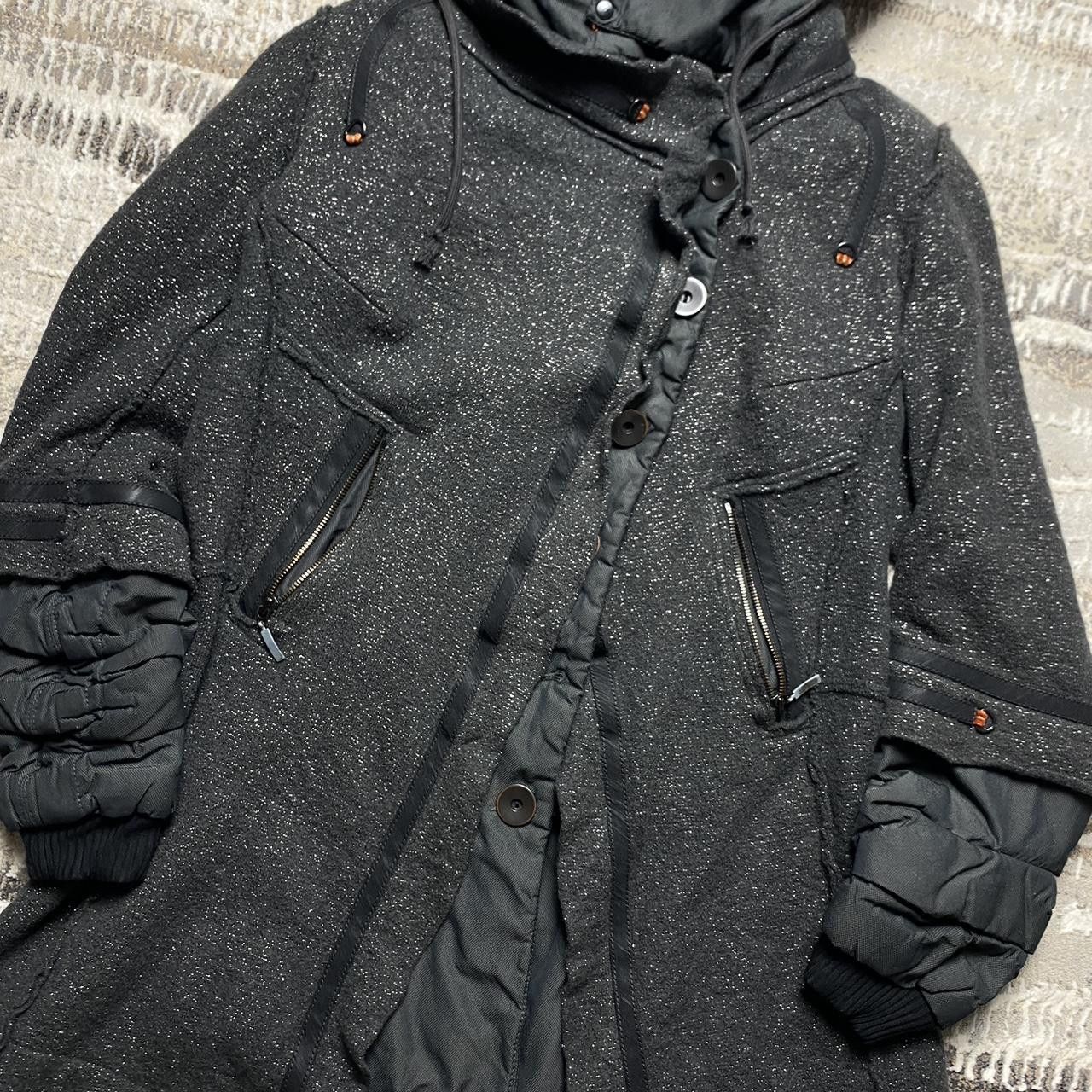 Japanese Brand 90s Japan Style Wool Coat Grey L Size L / US 10 / IT 46 - 2 Thumbnail