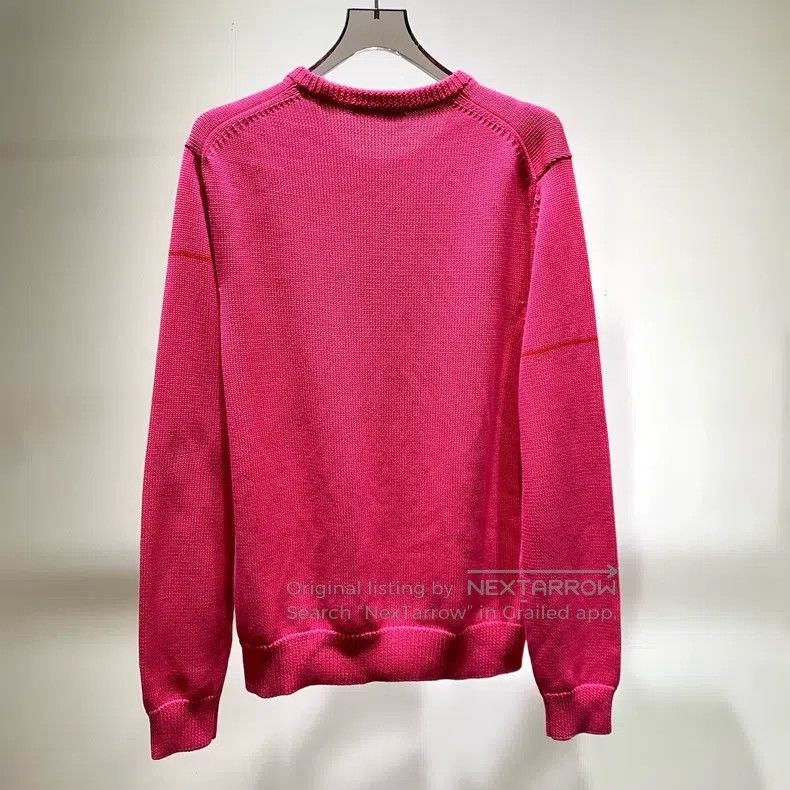 Other Givenchy Fuchsia Off-center Logo Knitted Sweater Size US XL / EU 56 / 4 - 7 Thumbnail
