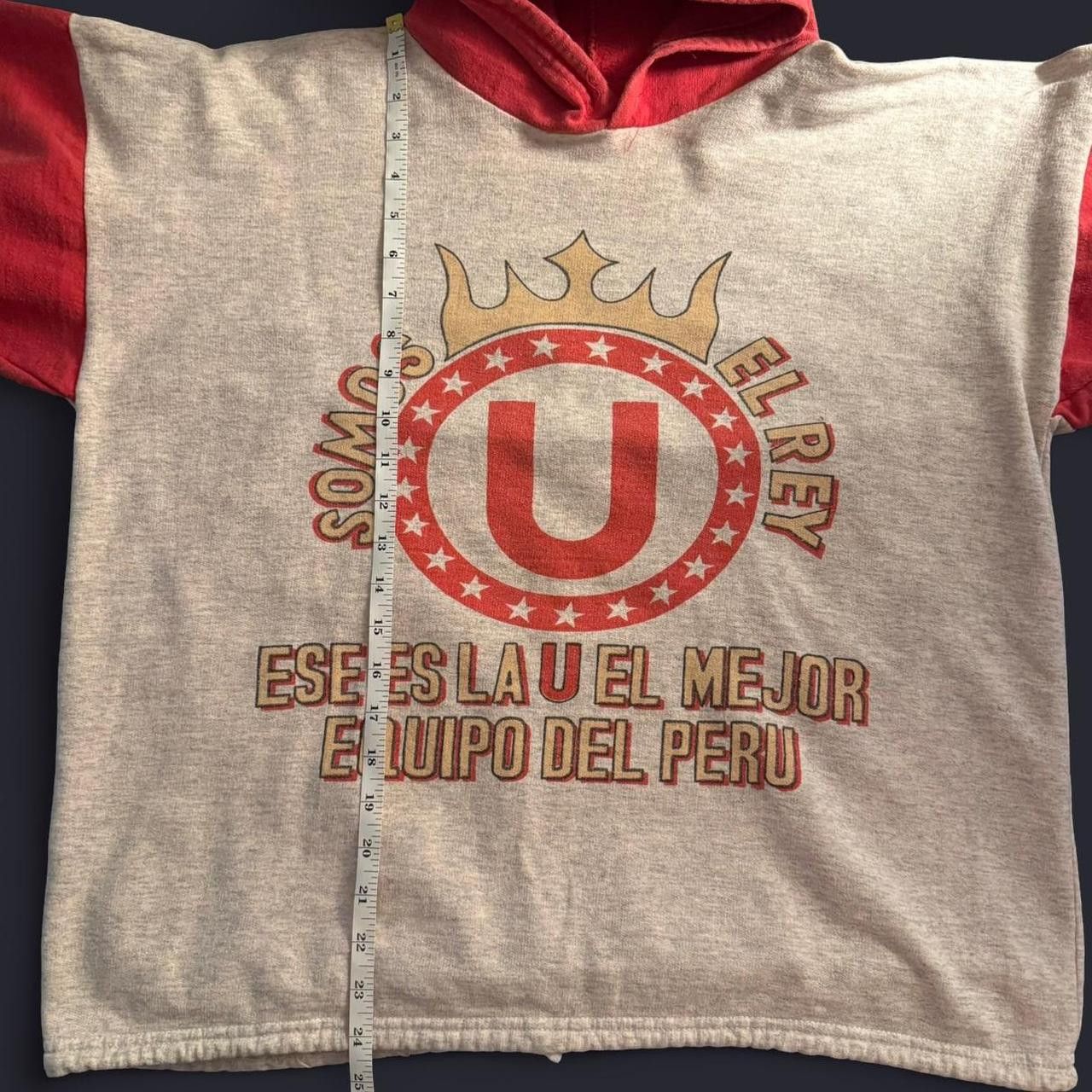 Vintage Rare Vintage 1990s Universitario de Deportes Soccer Hoodie Size US L / EU 52-54 / 3 - 8 Thumbnail
