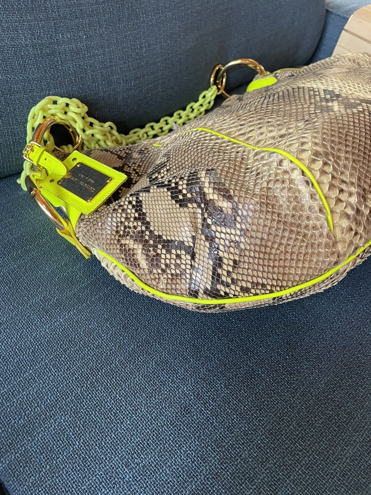 Other Rare Gianmarco Lorenzi genuine python shoulder bag Size ONE SIZE - 7 Thumbnail