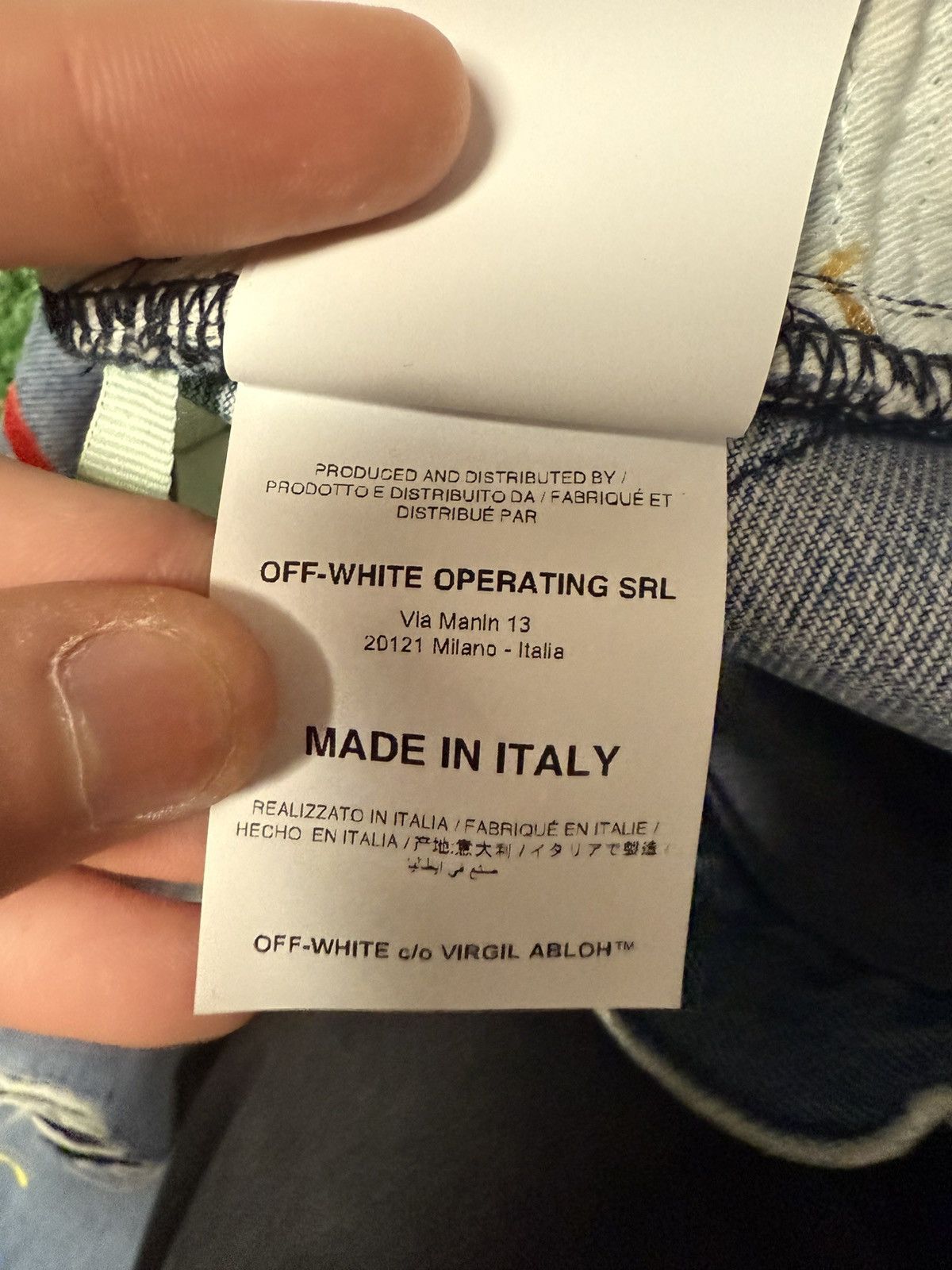 Off-White Off white mrdr bravo ed bravado jeans Size US 30 / EU 46 - 7 Thumbnail