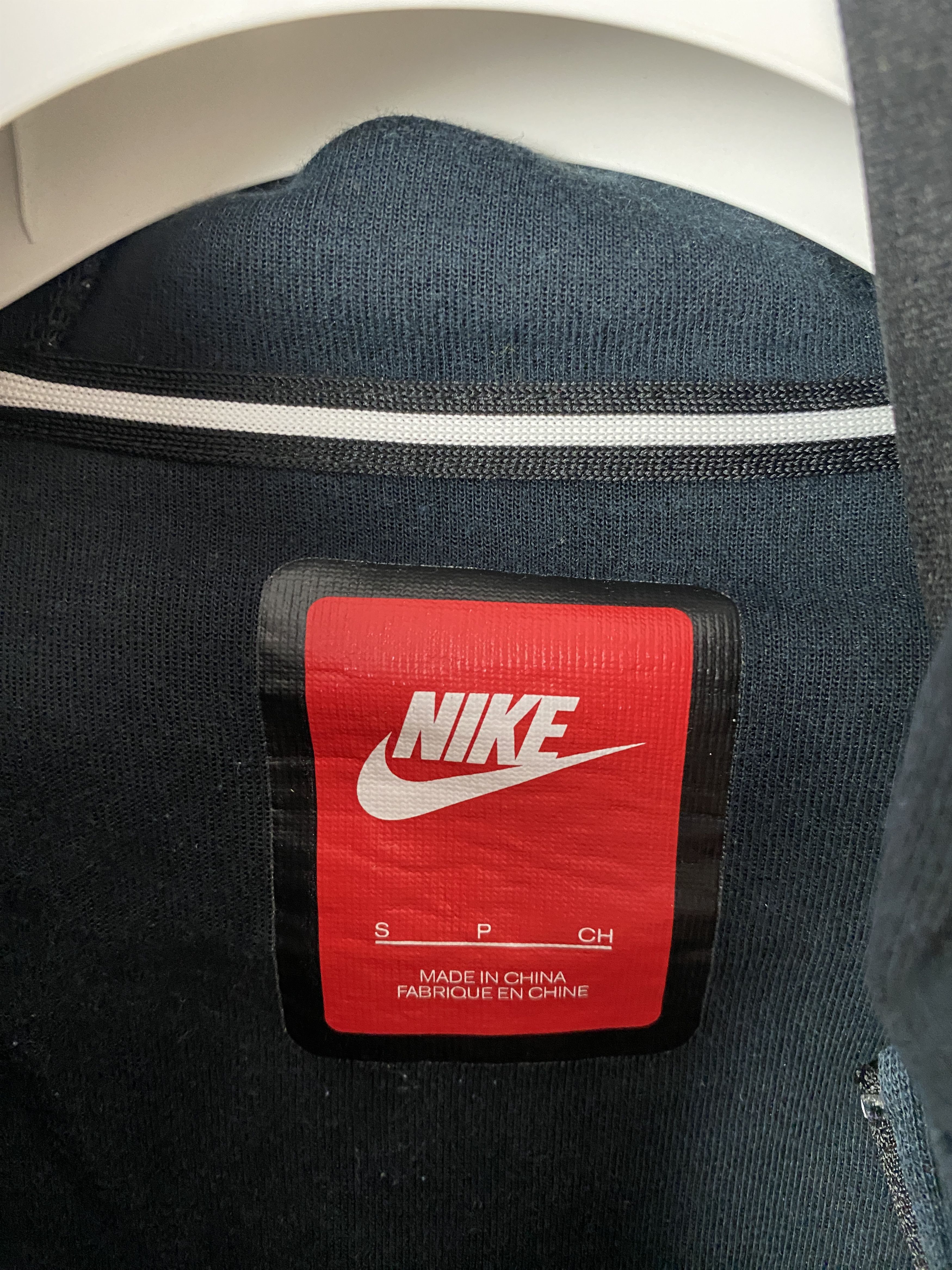 Nike Nike tech fleece small logo swoosh zip-up hoodie drill trap Size S / US 4 / IT 40 - 3 Thumbnail