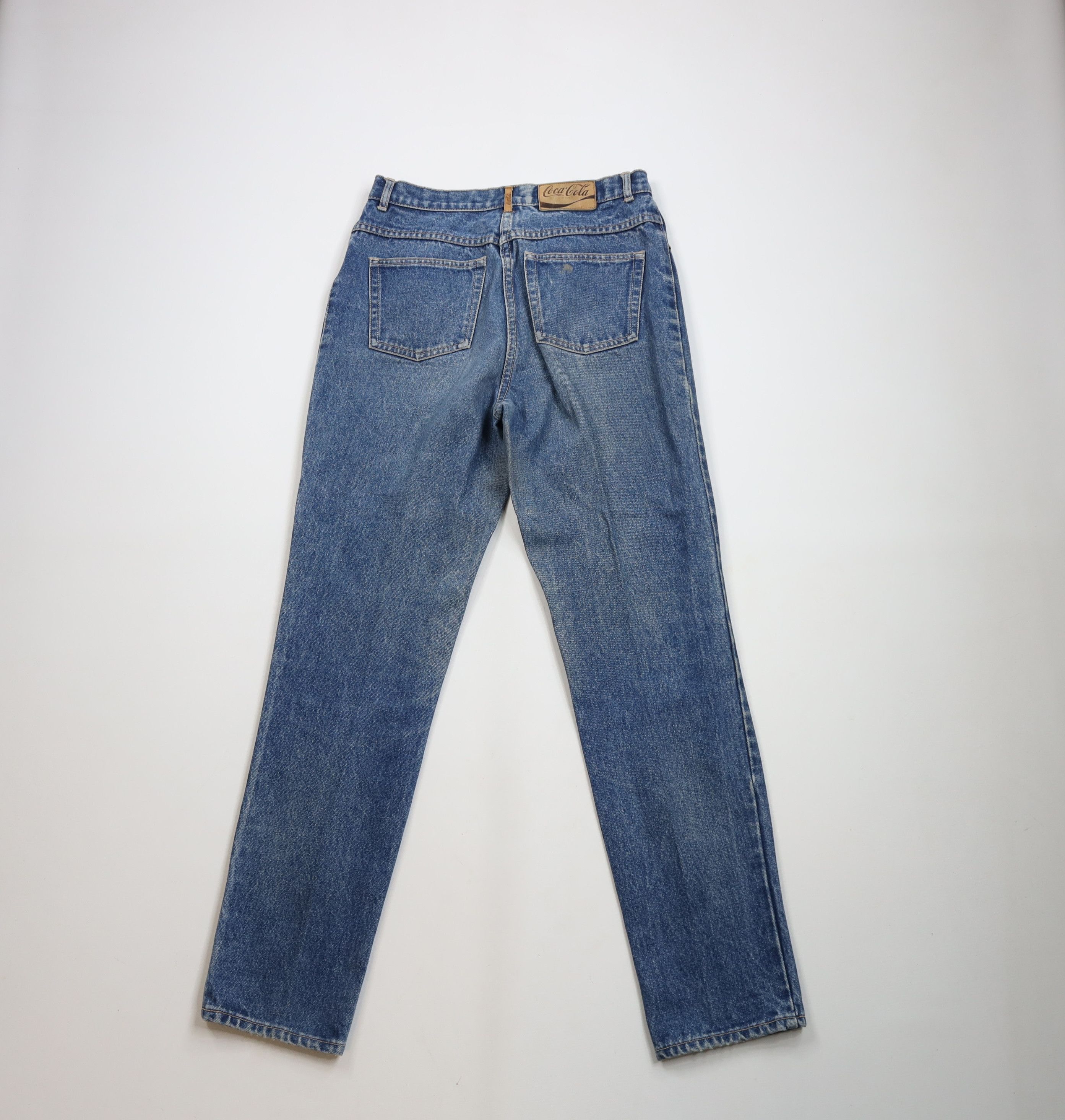 Vintage Vintage 90s Coca Cola Spell Out Straight Leg Denim Jeans Size 36" / US 14 / IT 50 - 11 Thumbnail