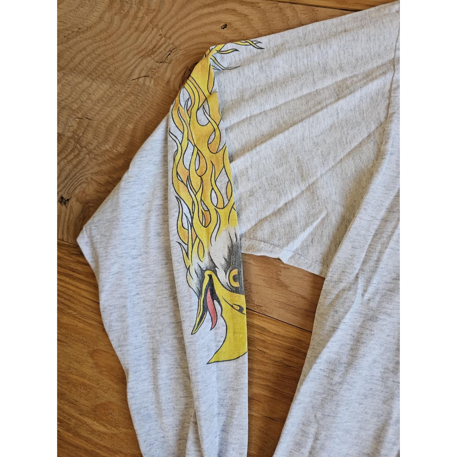 Other Sturgis 1998 Long Sleeve Gray Orange Pocket T-shirt Sz XL Size US XL / EU 56 / 4 - 5 Thumbnail