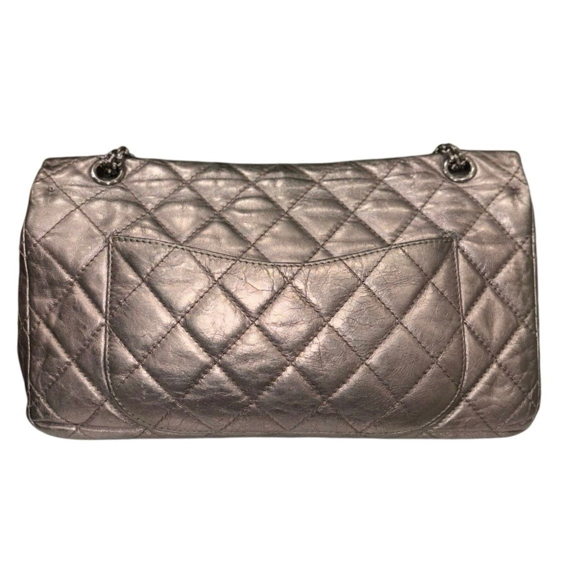 Chanel Chanel Reissue 2.25 227 Metallic Lambskin Double Flap Size ONE SIZE - 2 Thumbnail