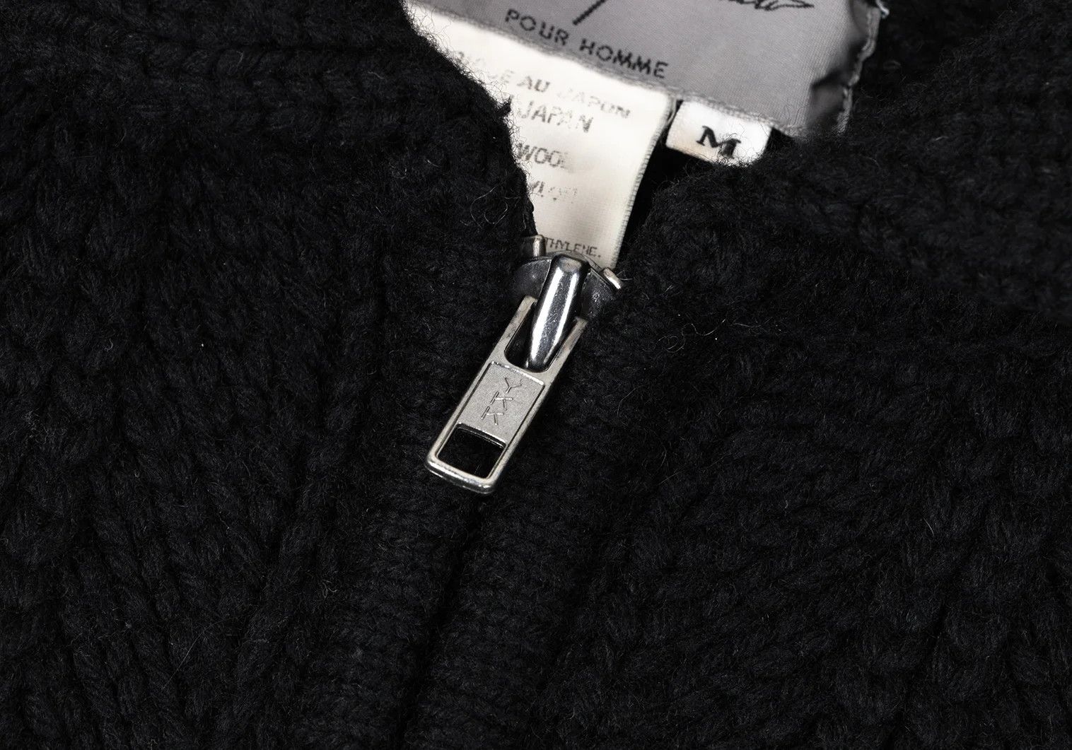 Yohji Yamamoto Yohji Yamamoto Wool Blend Zip-Up Jacket Size US M / EU 48-50 / 2 - 5 Thumbnail