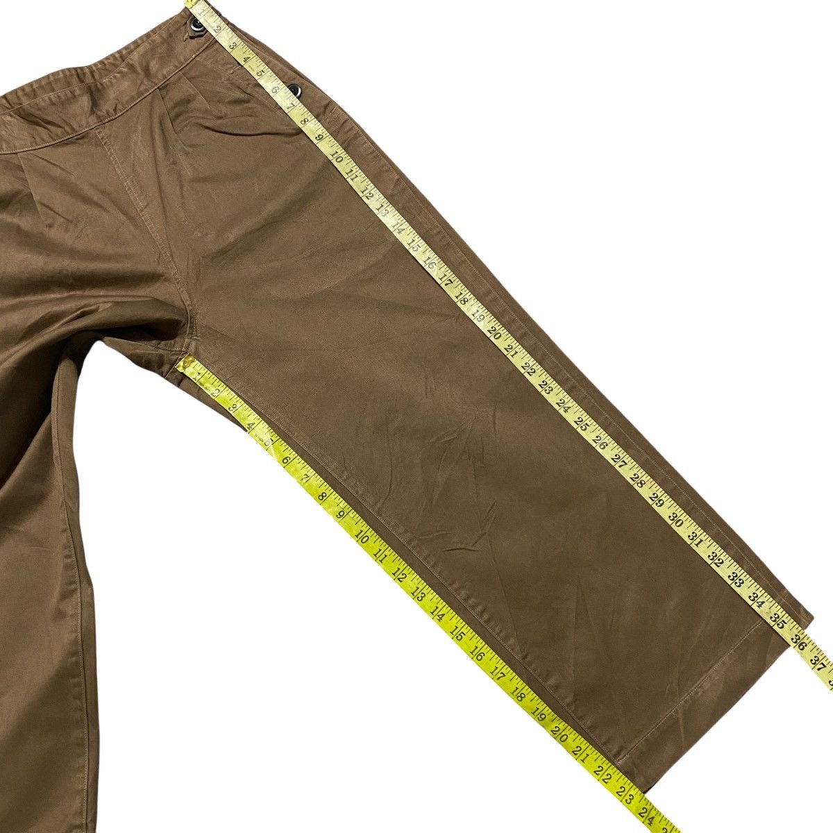 Margaret Howell Margaret Howell Wide Leg Trouser Cropped Size 28" / US 6 / IT 42 - 16 Thumbnail