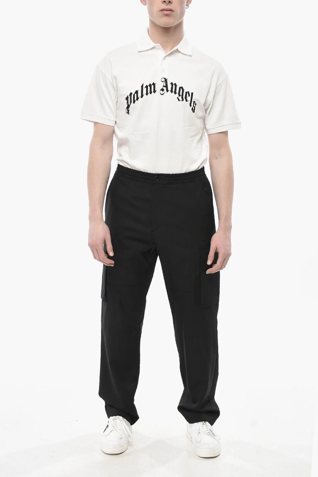 Marni og1mm0326 Virgin Wool Cargo Pant in Black Size US 32 / EU 48 - 4 Thumbnail
