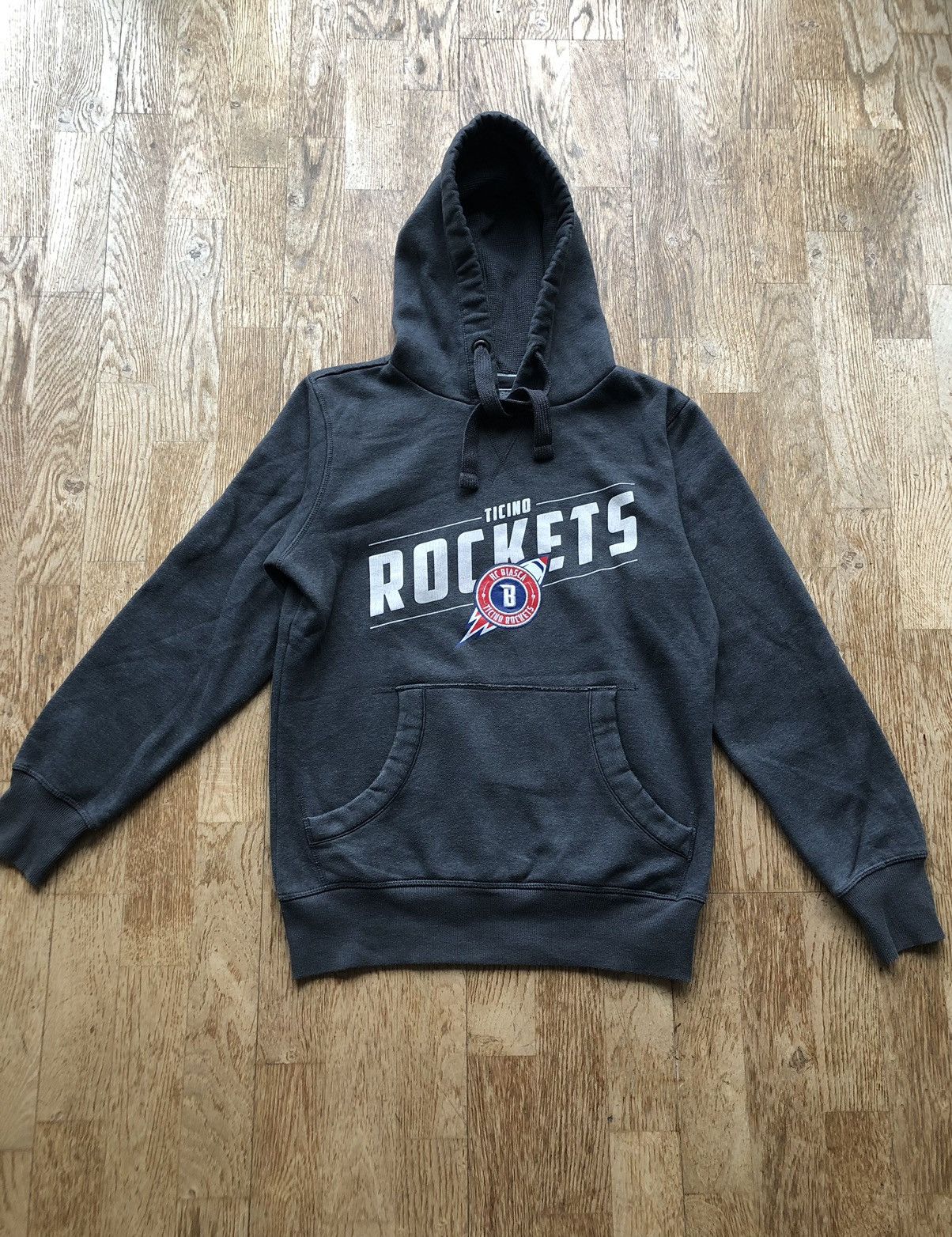 Vintage VINTAGE TICINO ROCKETS HOCKEY ITALY SPORT HOODIE Size US S / EU 44-46 / 1 - 1 Thumbnail