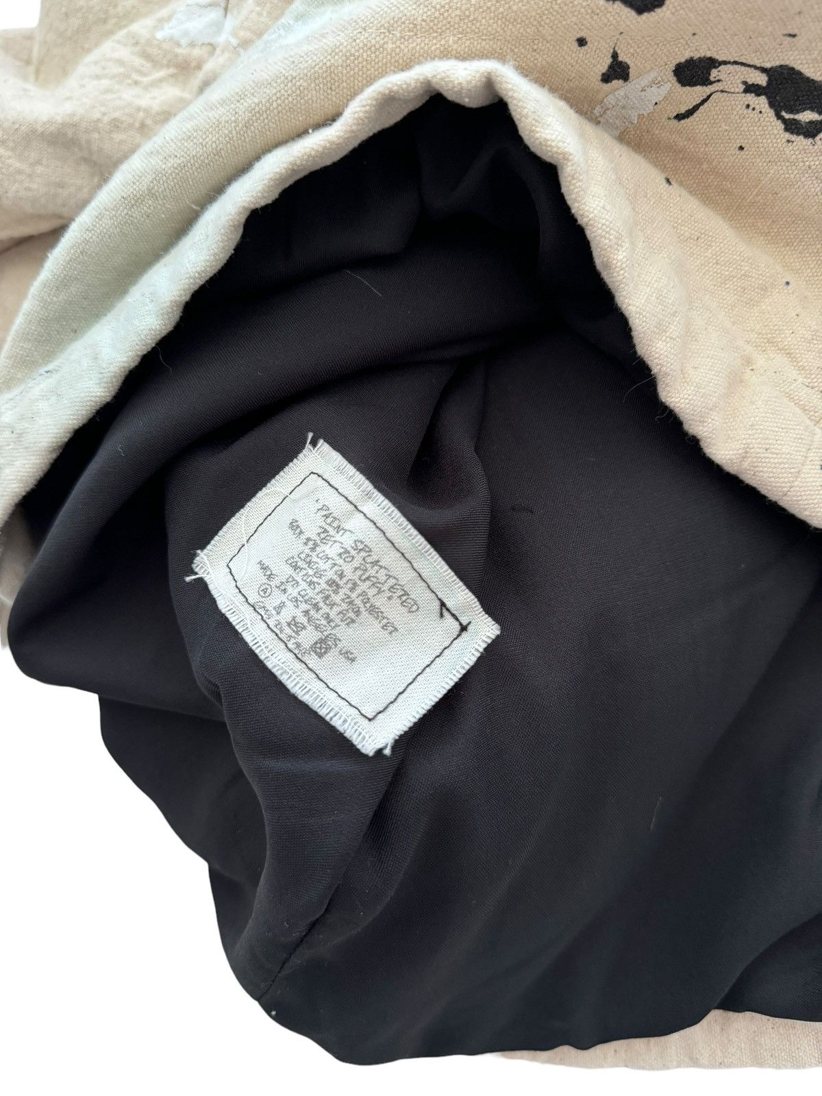Greg Lauren Sz2 Sample Painted Puffer Canvas Parka Size US M / EU 48-50 / 2 - 9 Thumbnail