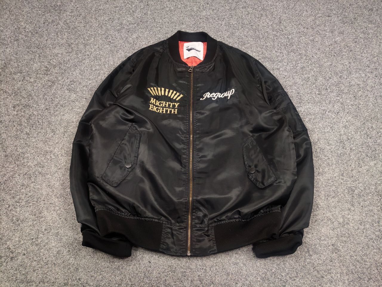 Vintage 90's Us Army Special Forces Regroup Bomber Jacket
