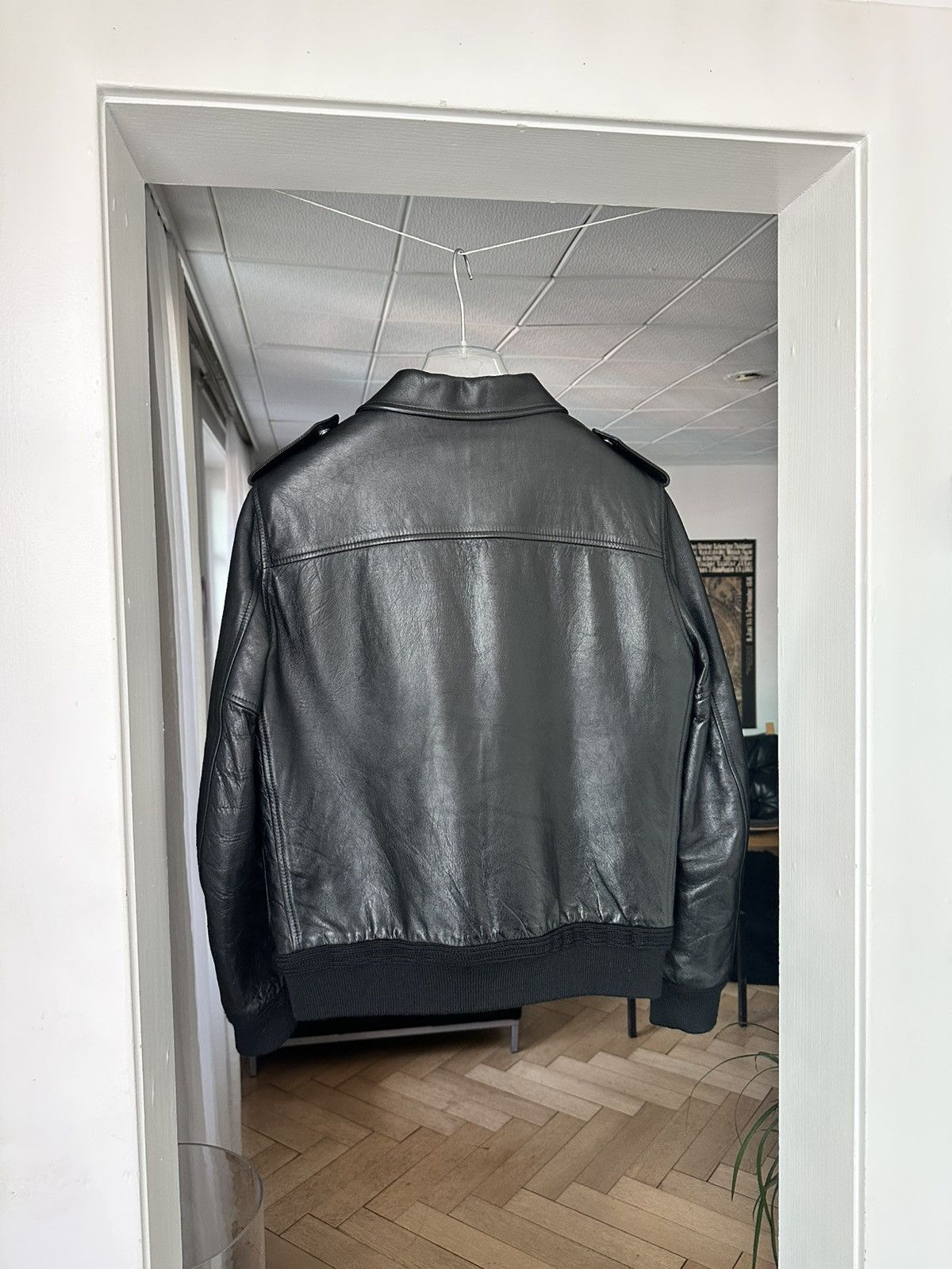 Celine Celine Aviator Jacket lambskin by Hedi Slimane Size US M / EU 48-50 / 2 - 4 Thumbnail