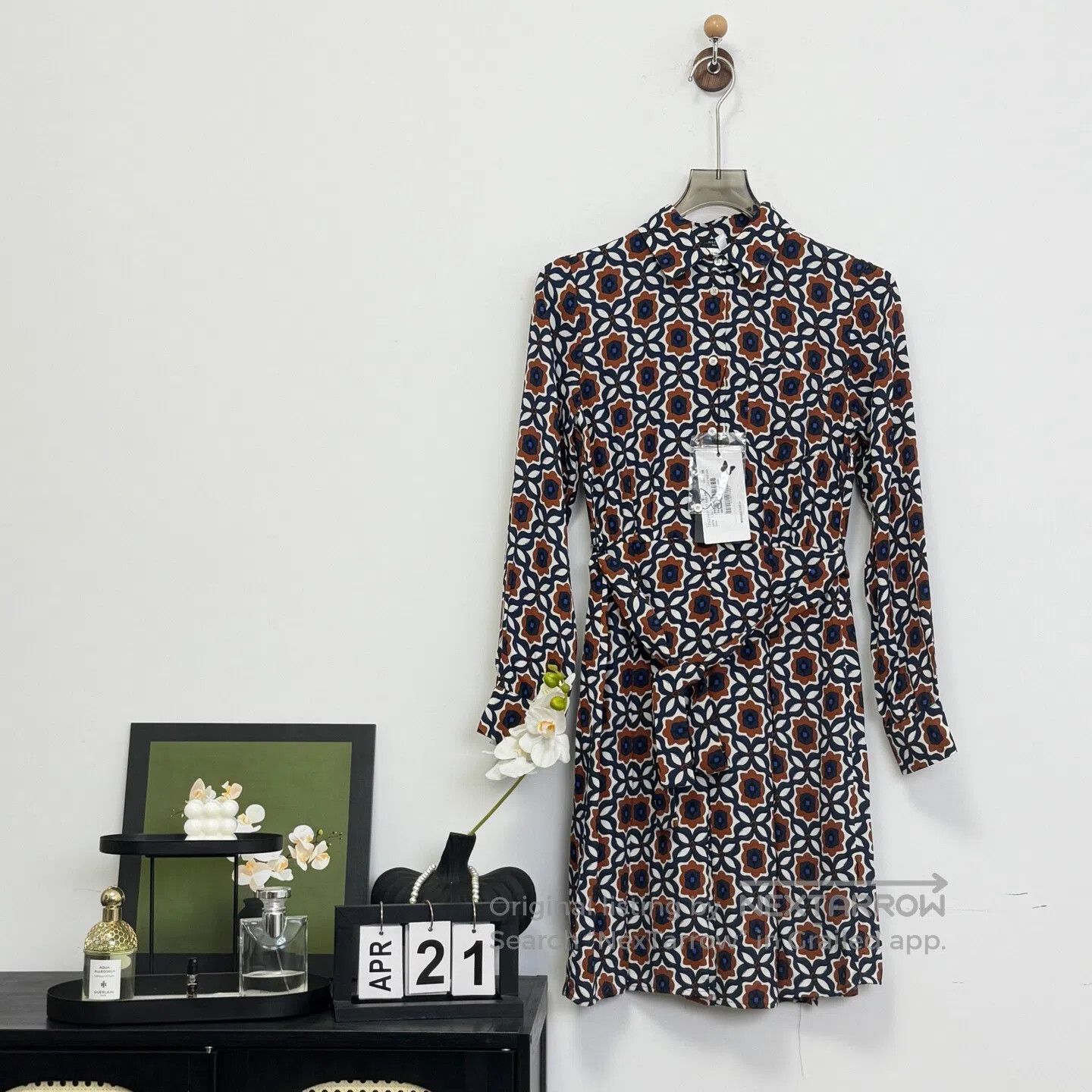 Max Mara Max Mara Patterned Dress| Size XS / US 0-2 / IT 36-38 - 1 Thumbnail