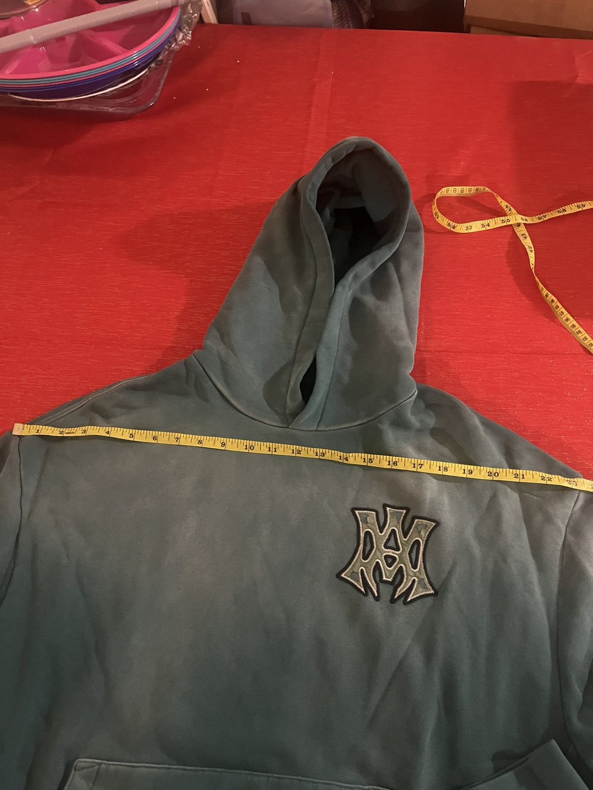 Amiri Amiri Hollywood Oversized Hoodie Sz L Size US L / EU 52-54 / 3 - 20 Thumbnail