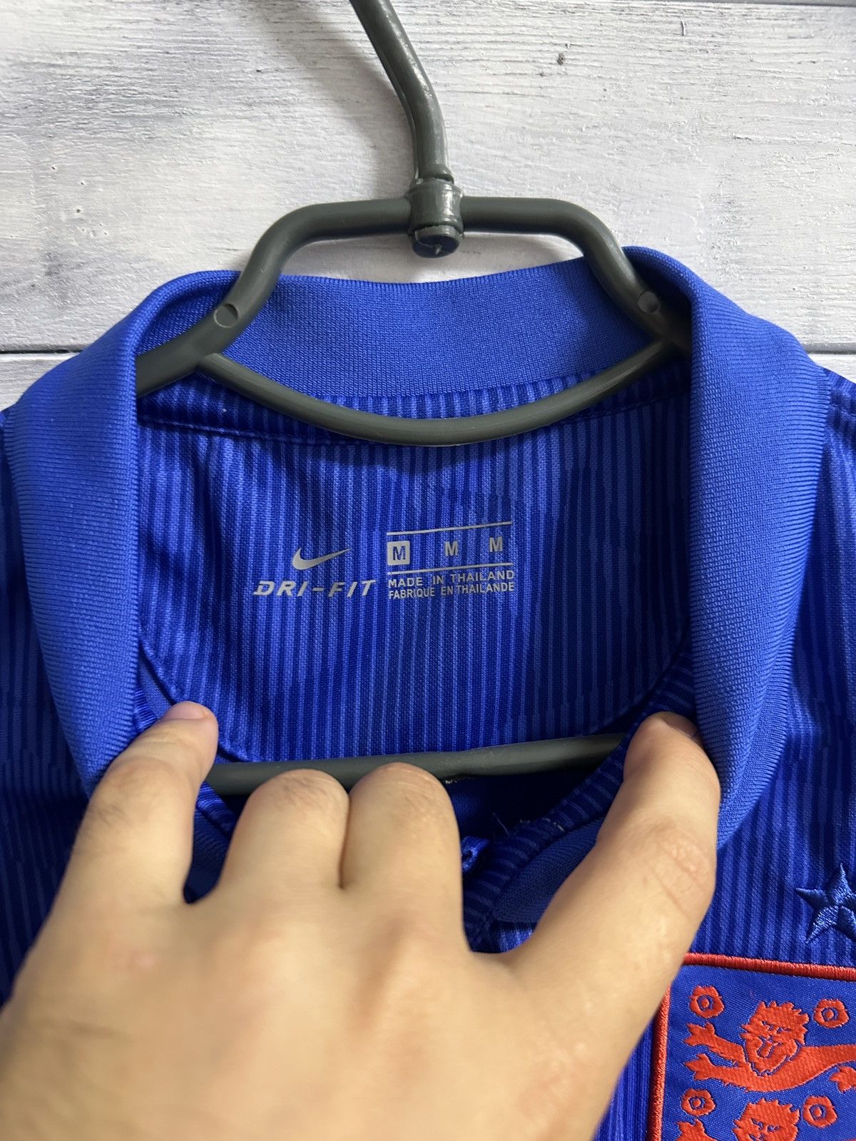 Nike Rare Soccer Jersey Nike England Fool Print Swoosh Size US M / EU 48-50 / 2 - 11 Thumbnail