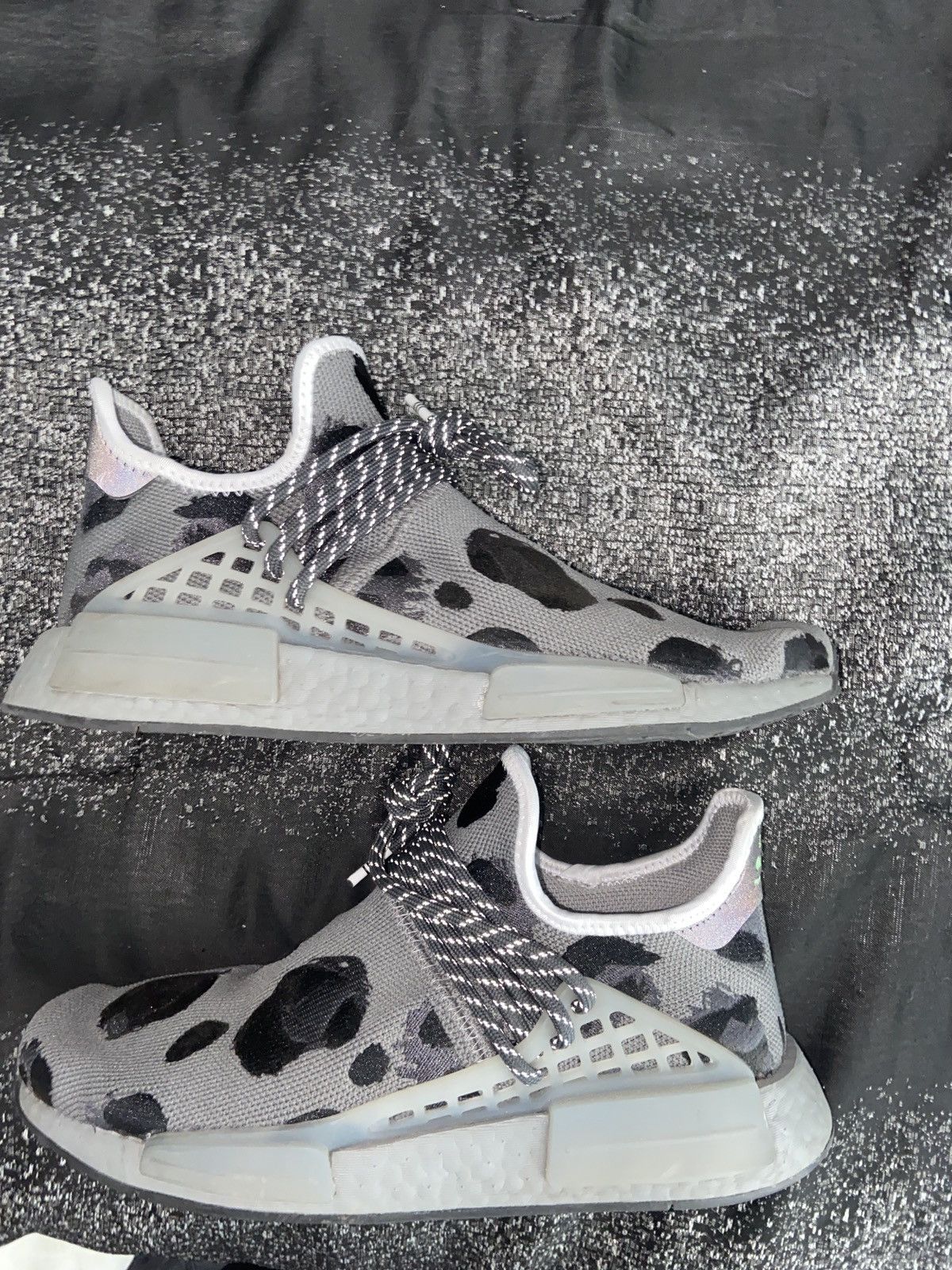 Adidas Pharrell x adidas NMD Human Race 'Animal Print - Ash' Size US 8.5 / EU 41-42 - 1 Thumbnail