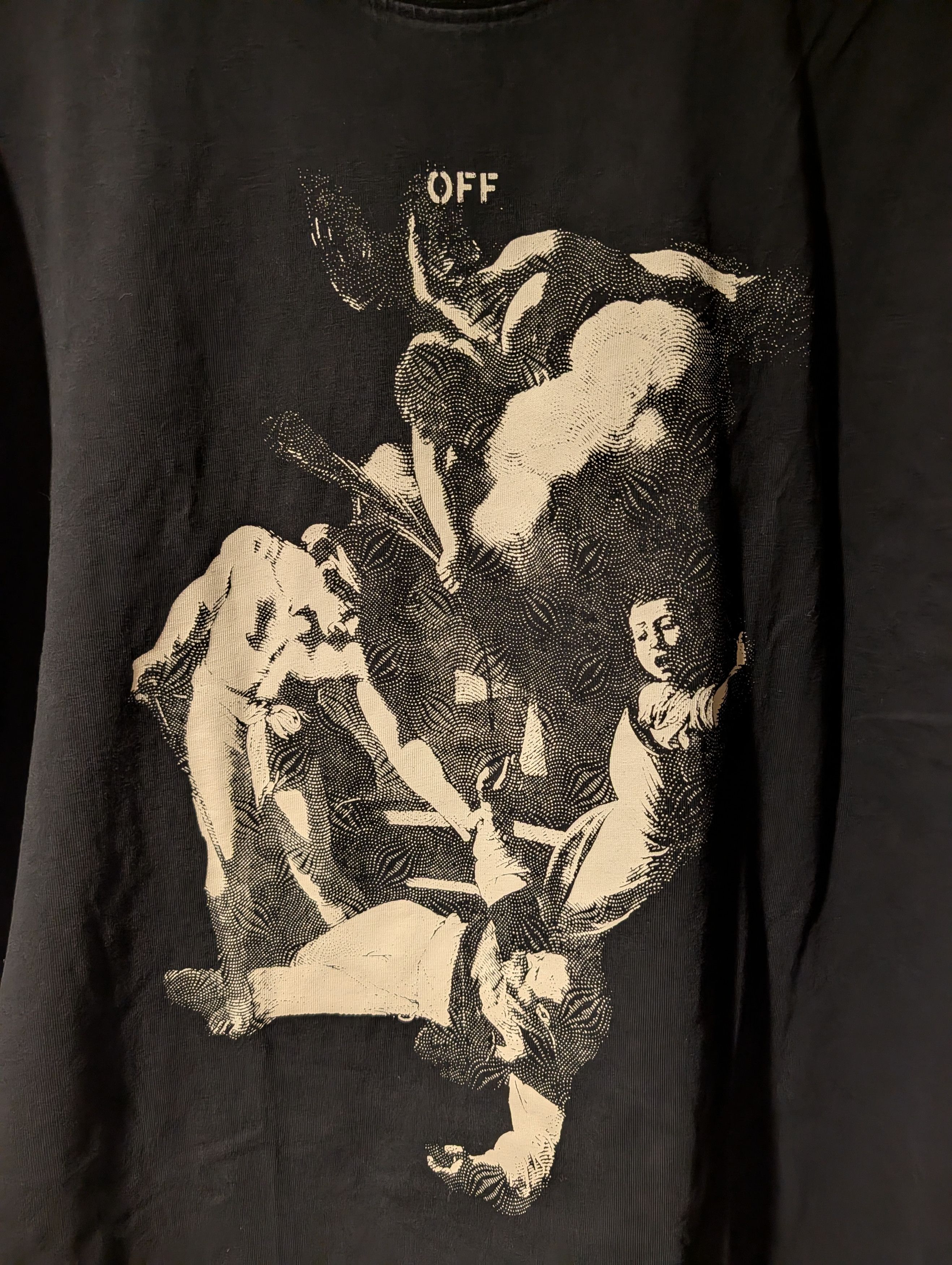 Off-White Off-White Caravaggio 1000 Painting Oversized T-Shirt XL Size US XL / EU 56 / 4 - 2 Thumbnail