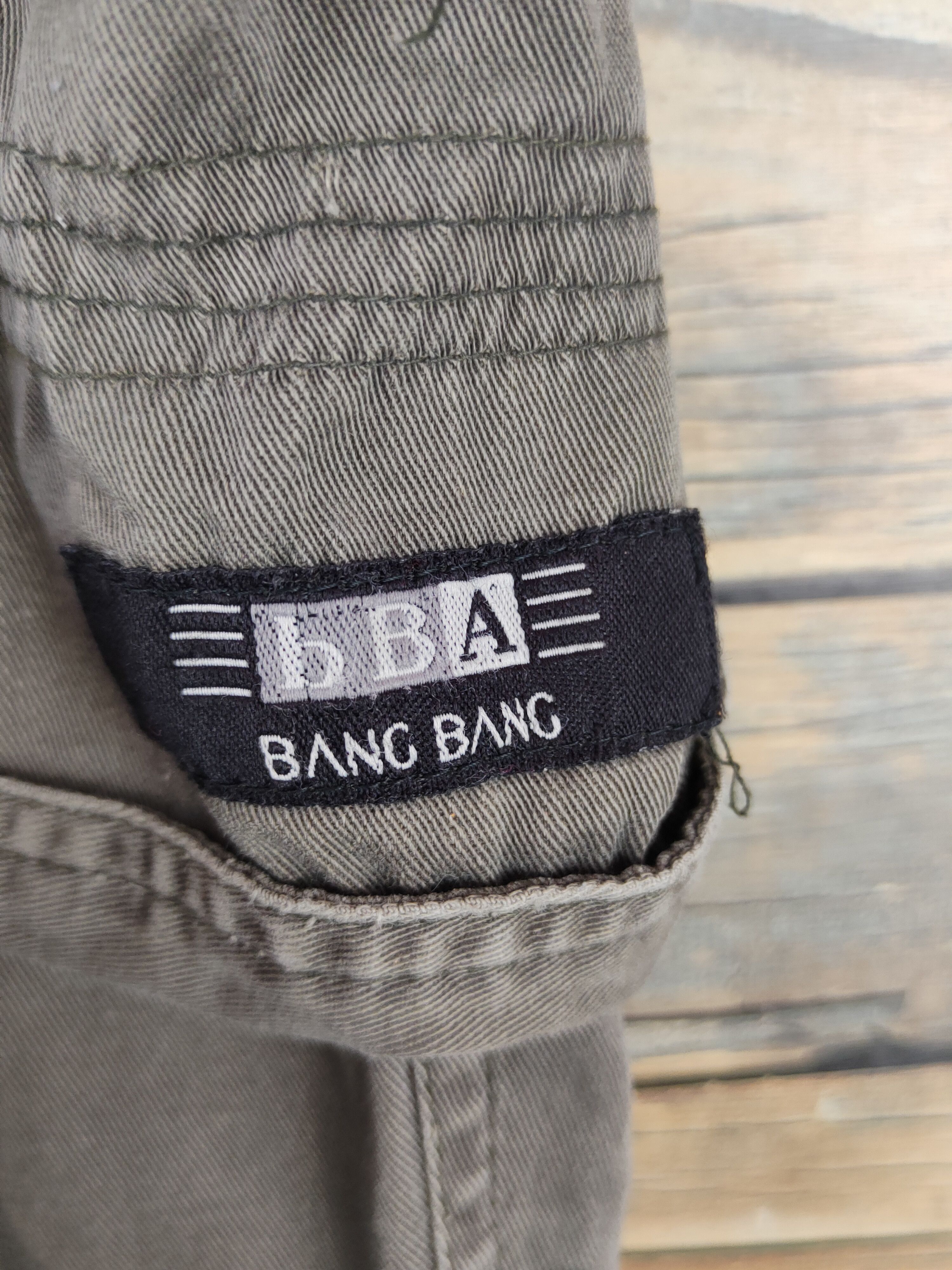 Japanese Brand DLL Bang Bang Olive Multipocket Tactical Cargo Pants #272 Size US 36 / EU 52 - 5 Thumbnail