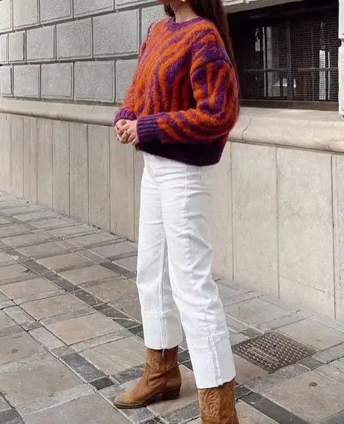 Other Knit Striped Polo Collar Zipper Women Sweater Size S / US 4 / IT 40 - 4 Thumbnail