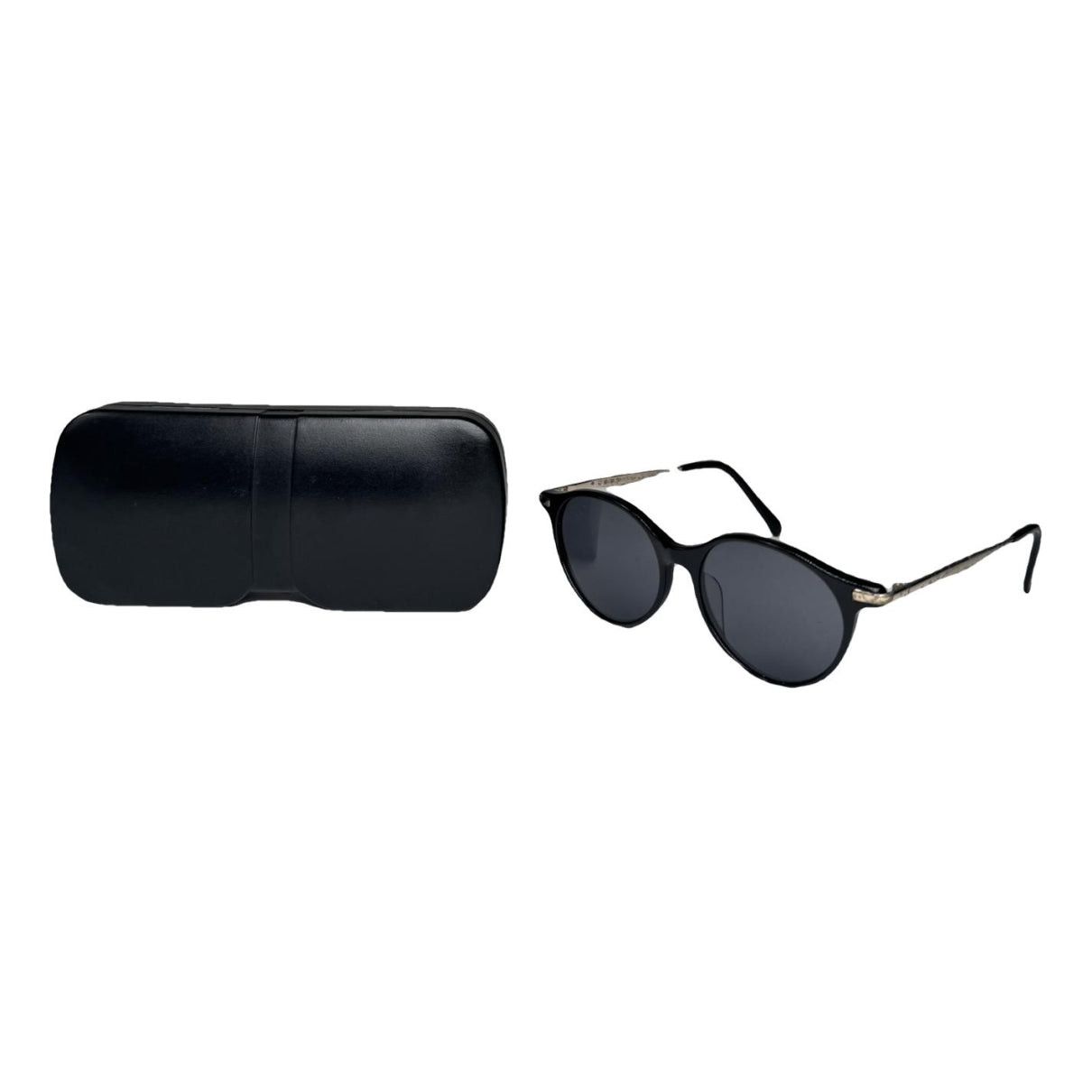 Issey Miyake Black Metal Sunglasses Size ONE SIZE - 1 Thumbnail